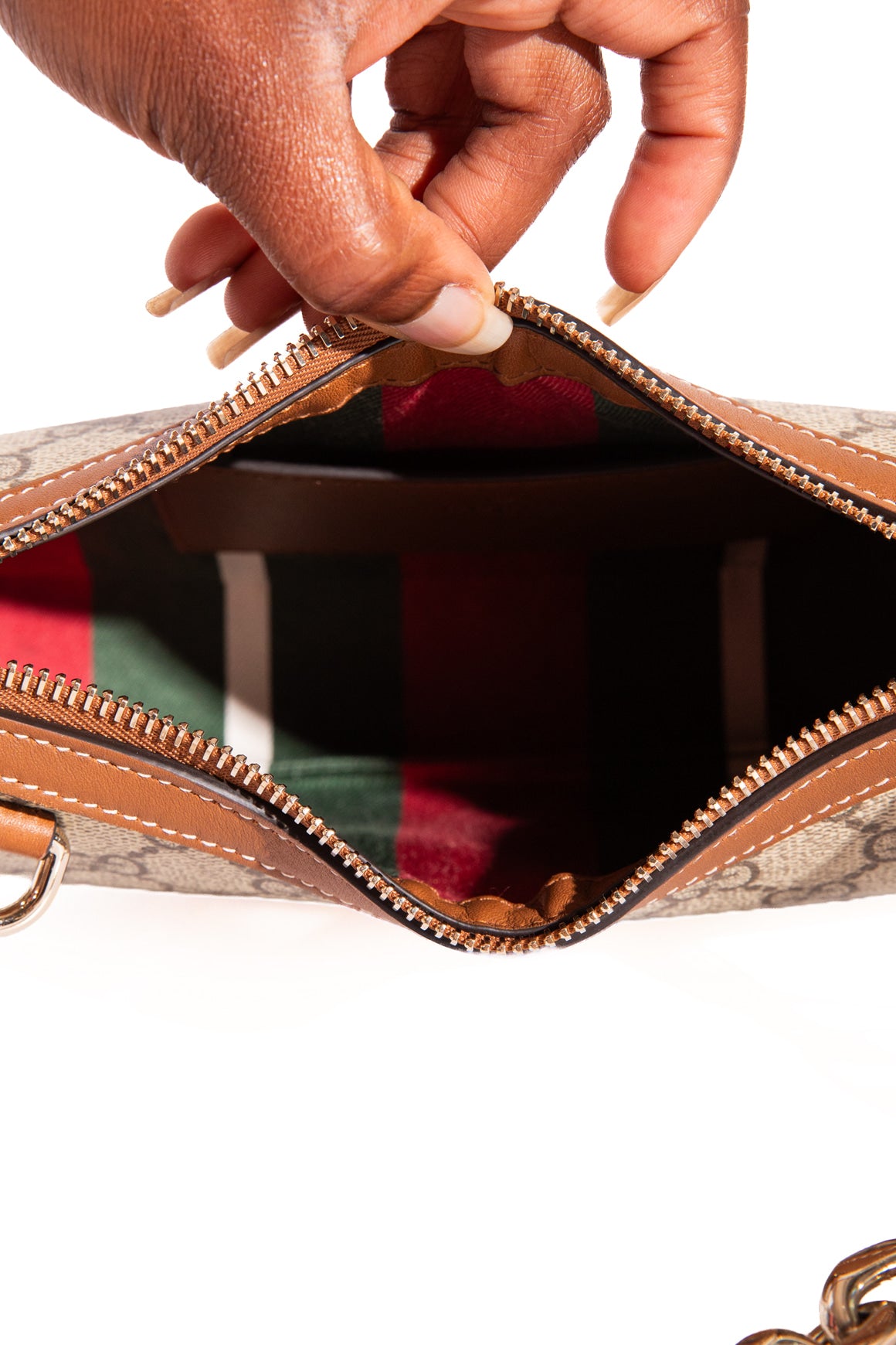 GUCCI GG Emblem Small Shoulder Bag