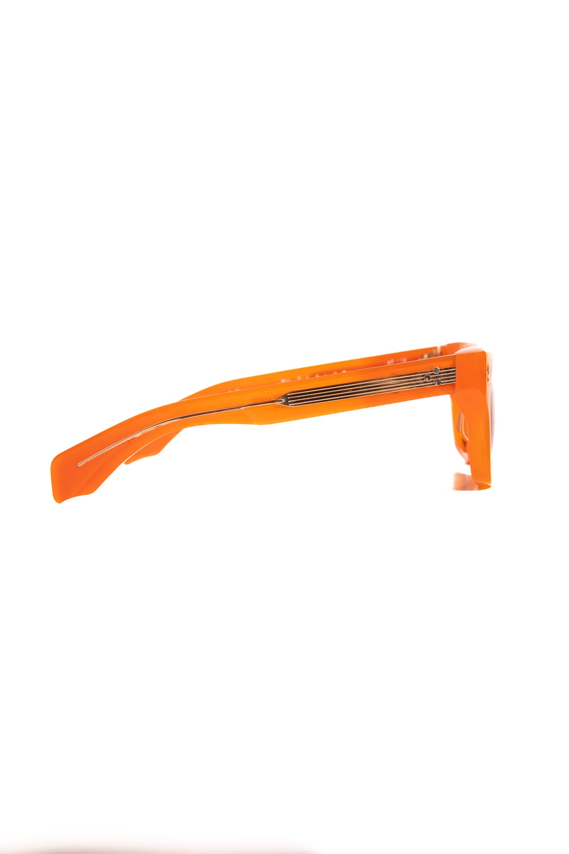 JACQUES MARIEMAGE Orange Square Frame Sunglasses