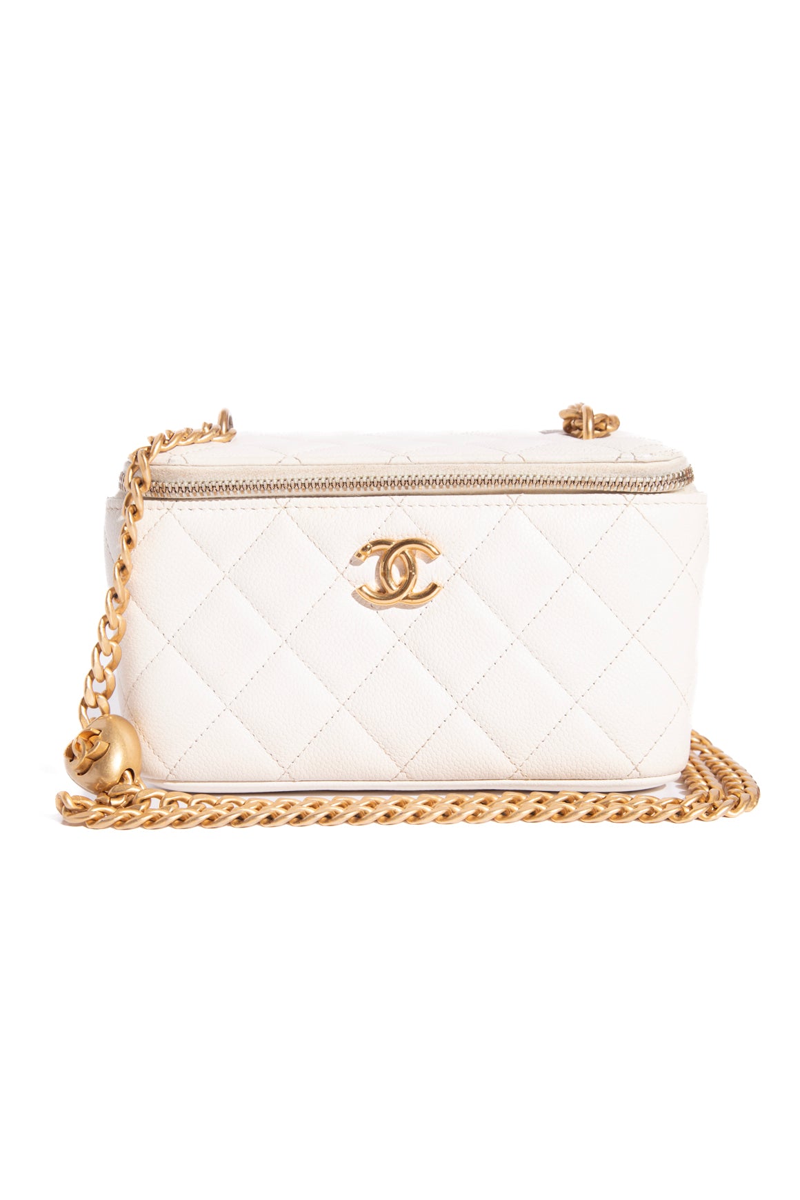 CHANEL Quilted Small Vanity Case