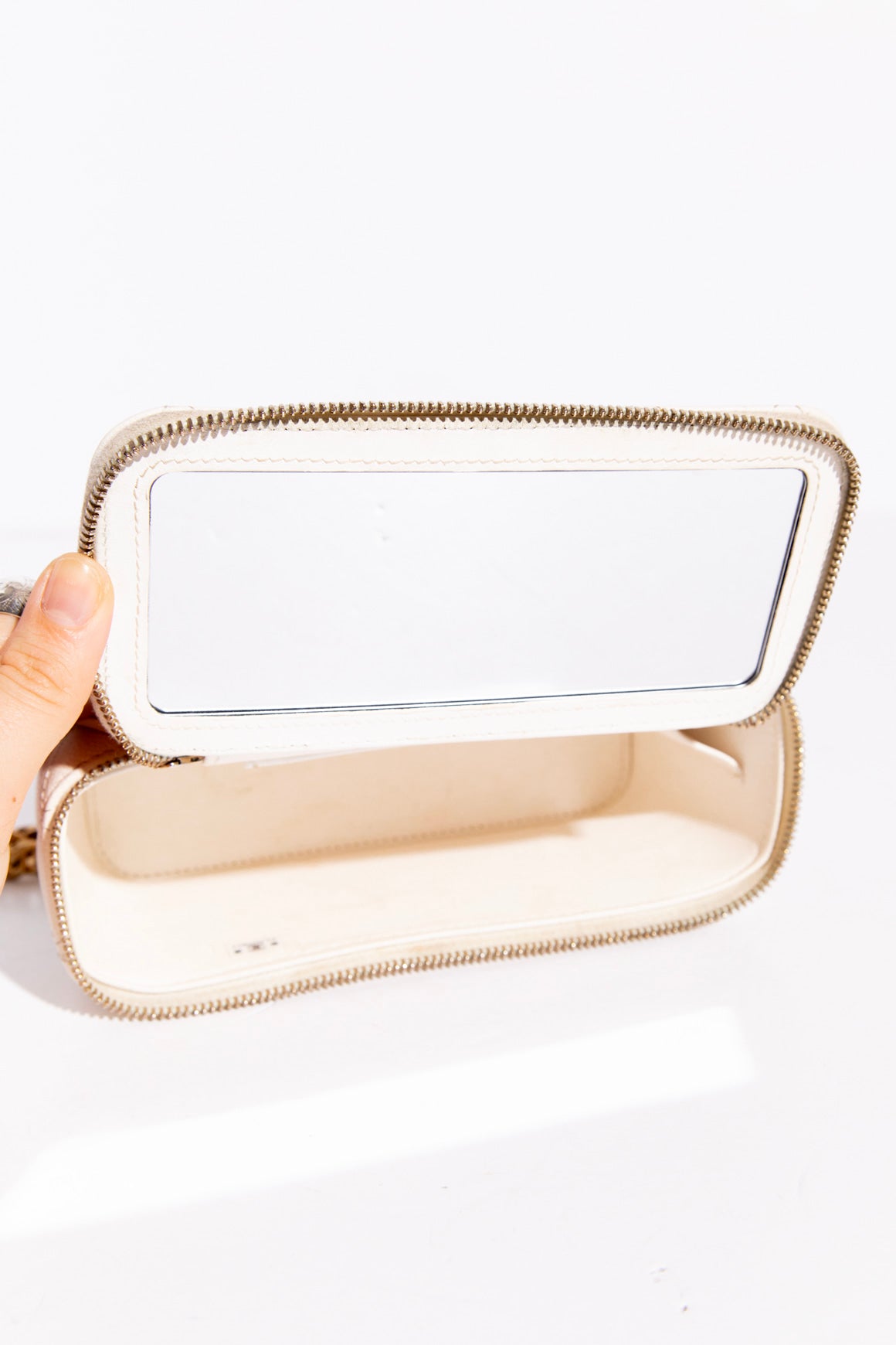 CHANEL Quilted Small Vanity Case