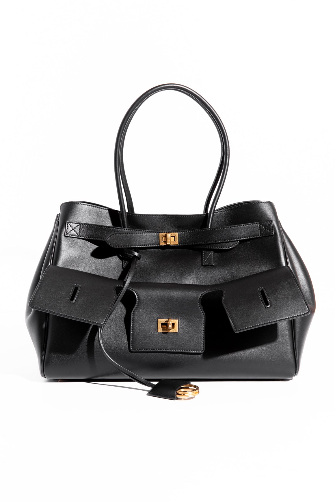 BALENCIAGA Black Bel Air Carry All - Medium