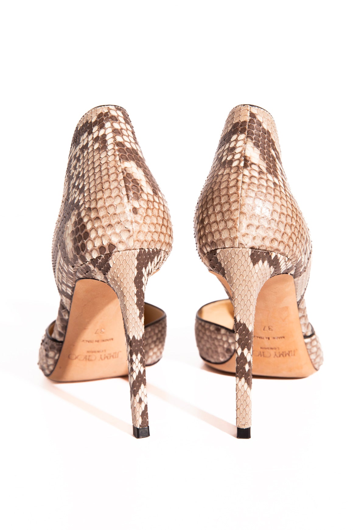 JIMMY CHOO Python Pumps (Sz. 37)
