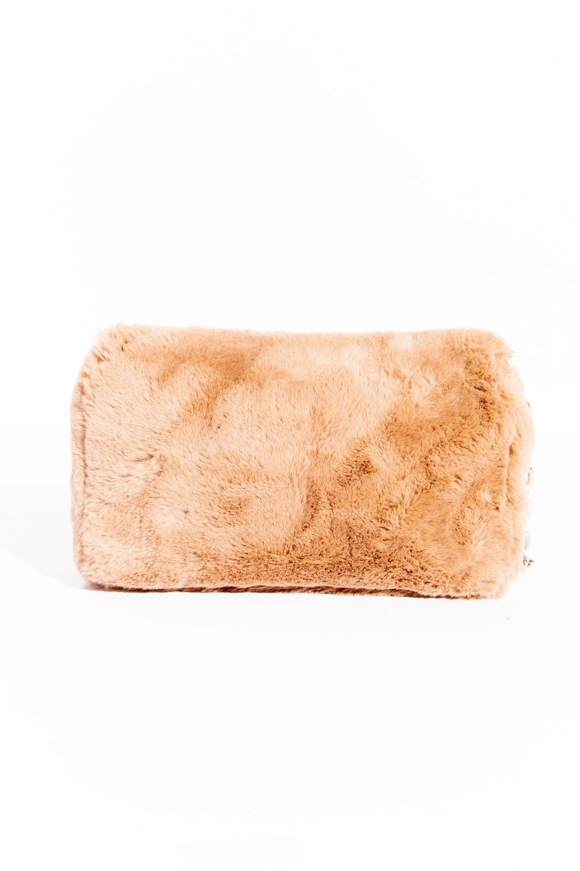 JIMMY CHOO Carolina Faux Fur Shoulder Bag