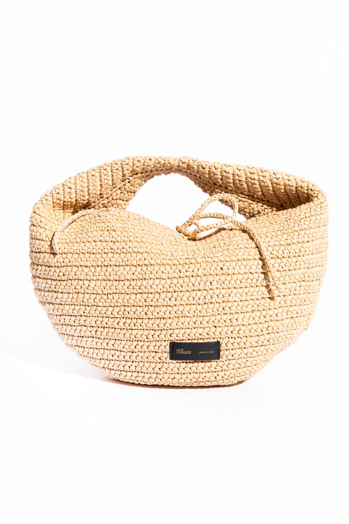 KHAITE Raffia Olivia Hobo Bag