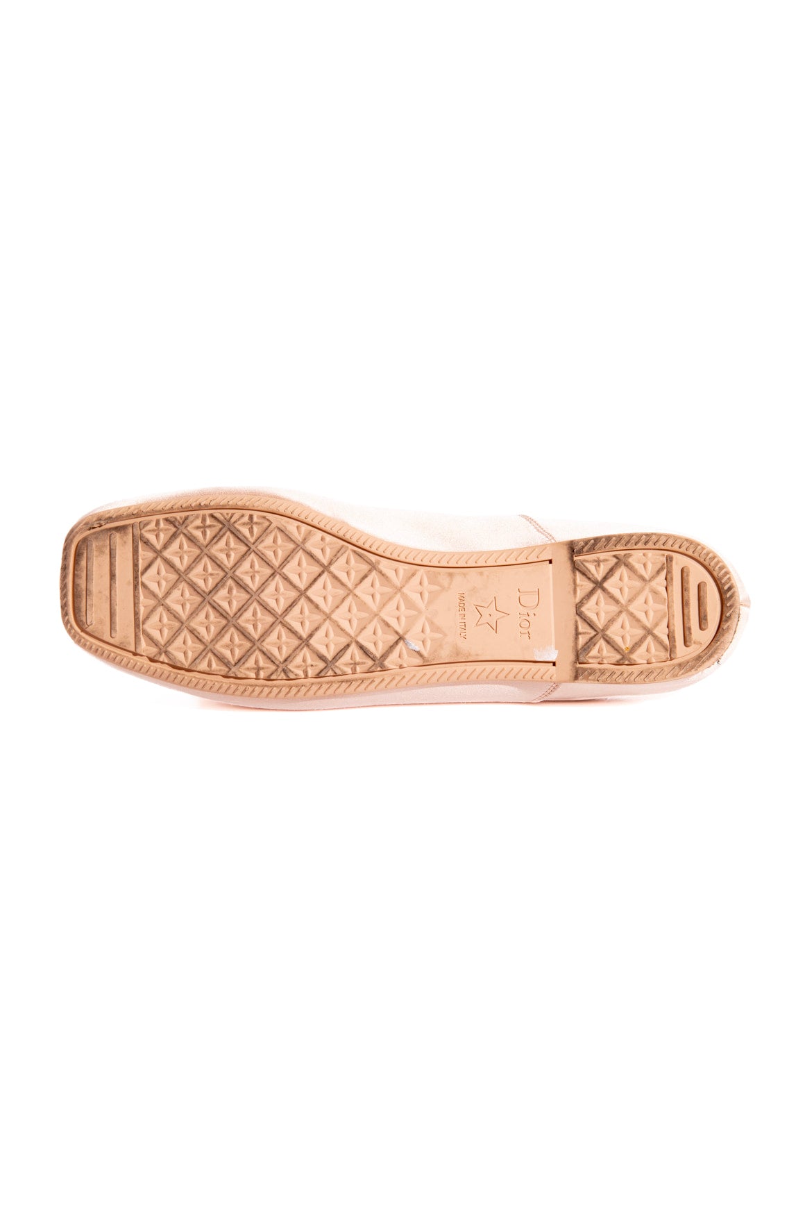 DIOR Pink Satin Ballet Flats (Sz. 36)