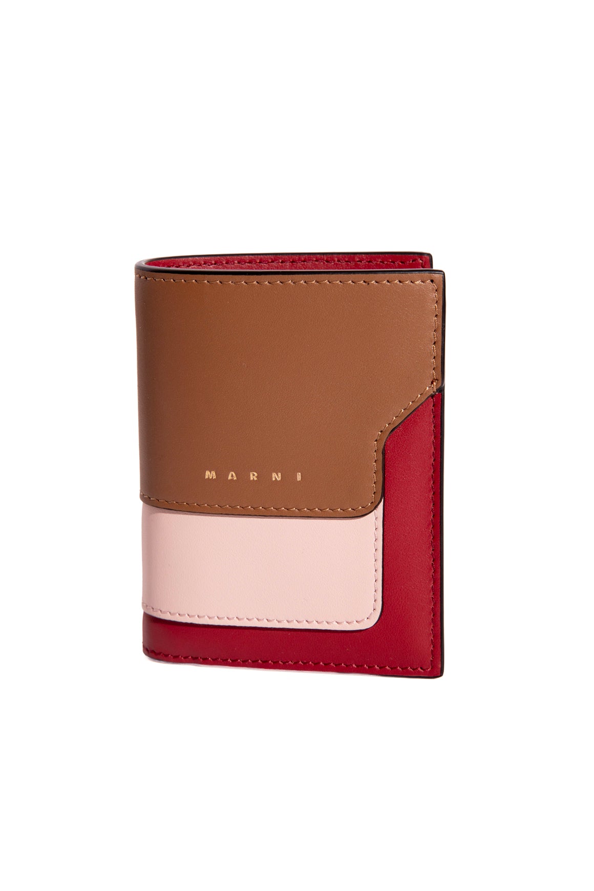 MARNI Color Block Bi Fold Wallet