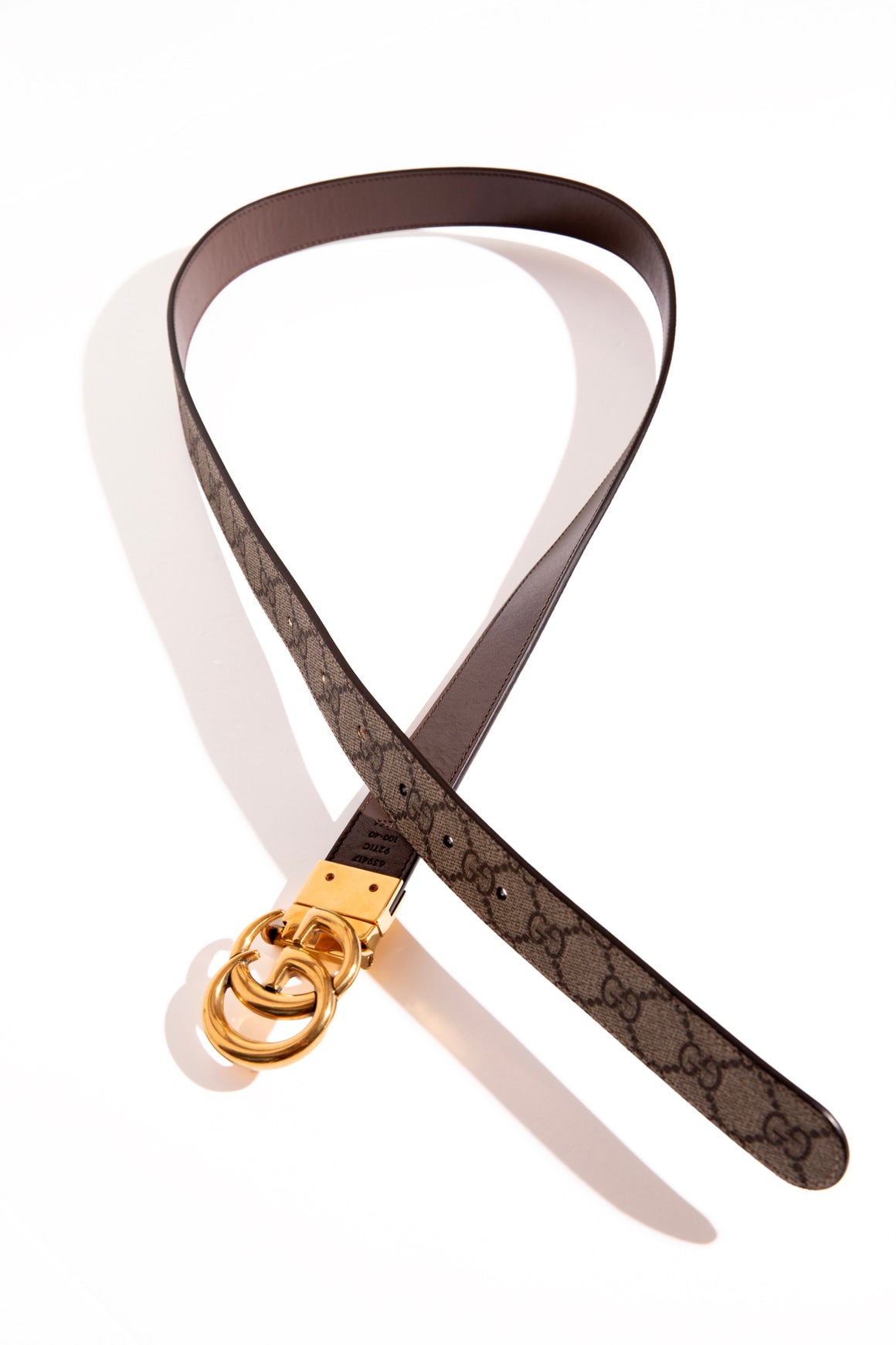 GUCCI Reversible Brass Buckle Belt (Sz. 100/40)