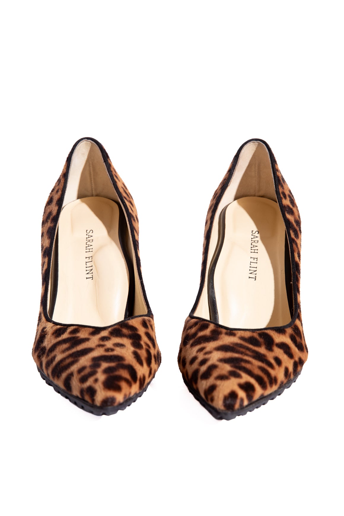 SARAH FLINT Leopard Pumps (Sz. 37)