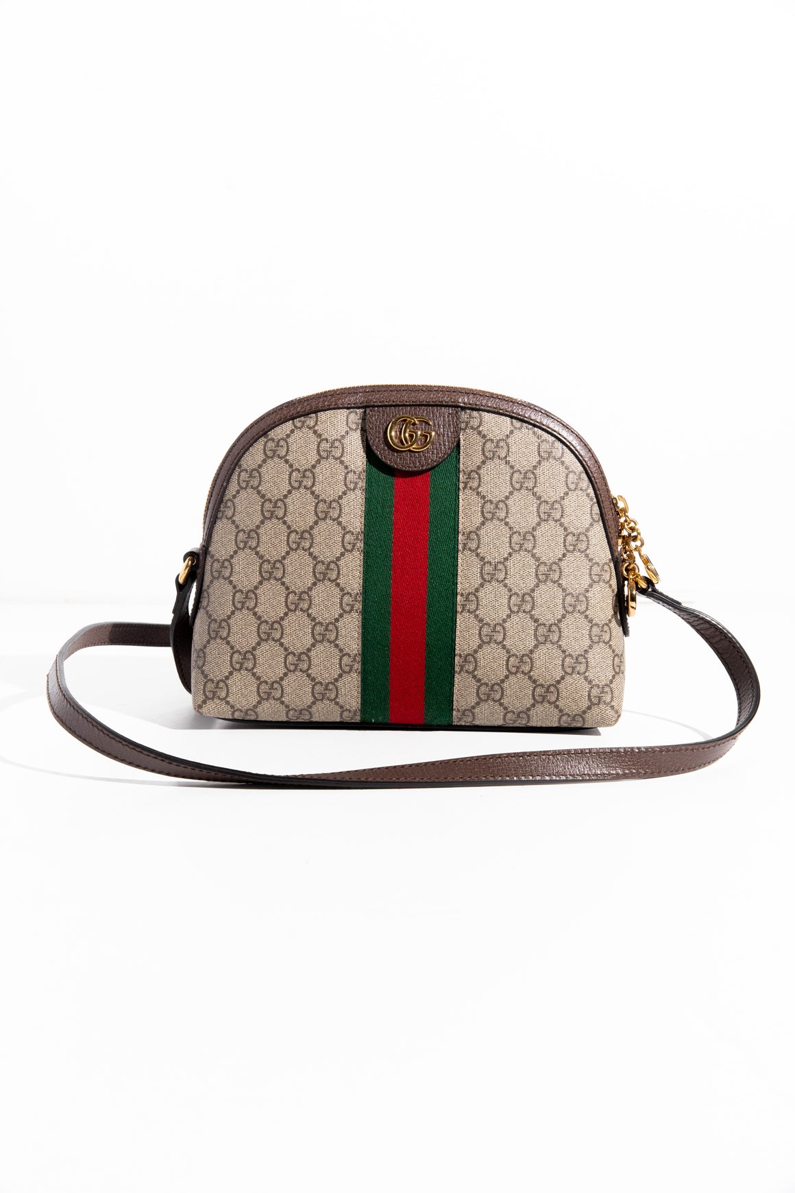 GUCCI Brown Ophidia Medium Tote Bag