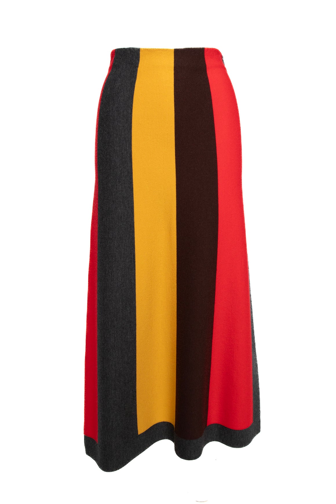 GABRIELA HEARST Multicolor Stripe Knit Maxi Skirt (Sz. S)