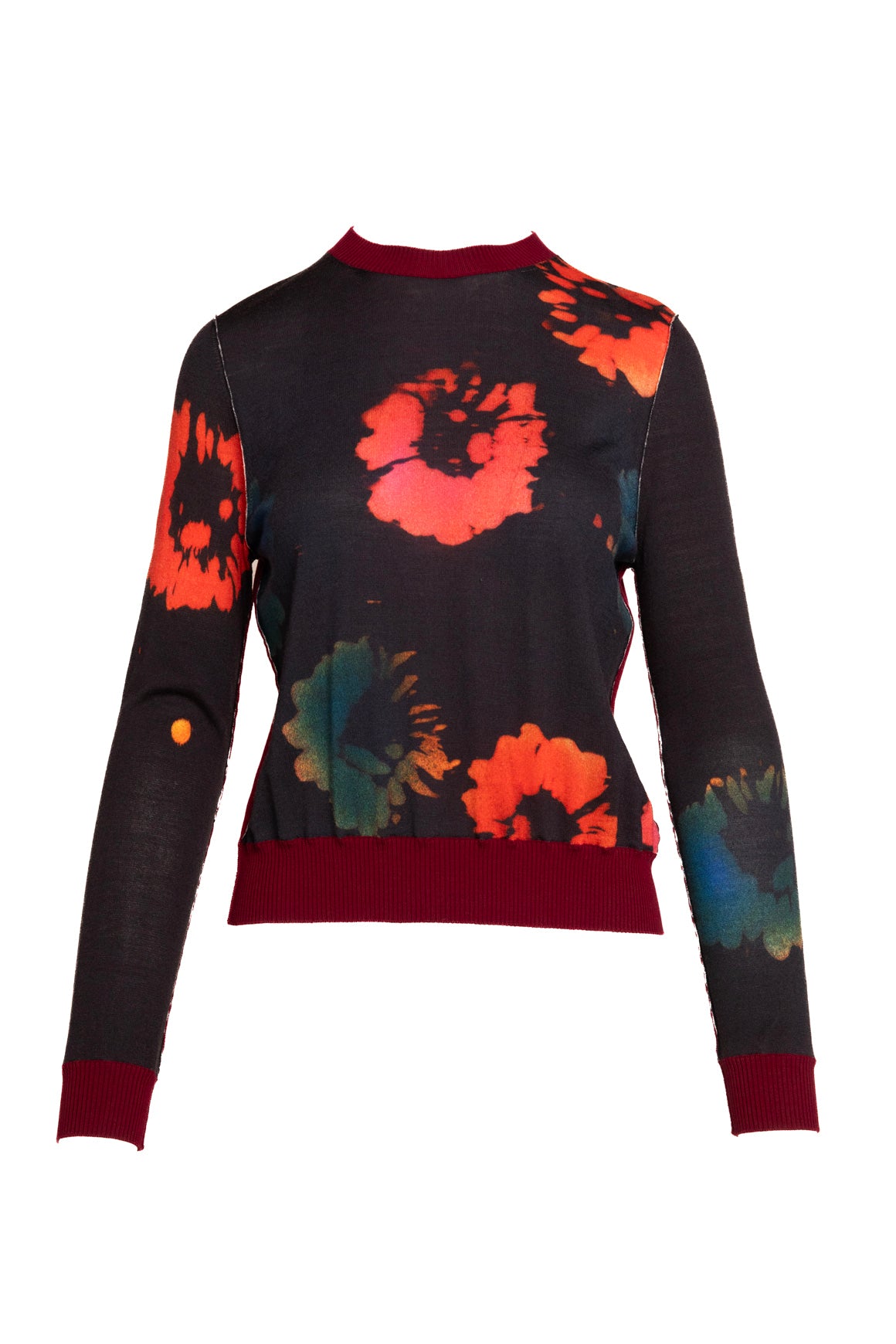 MARNI Floral Knit Sweater (Sz. 38)