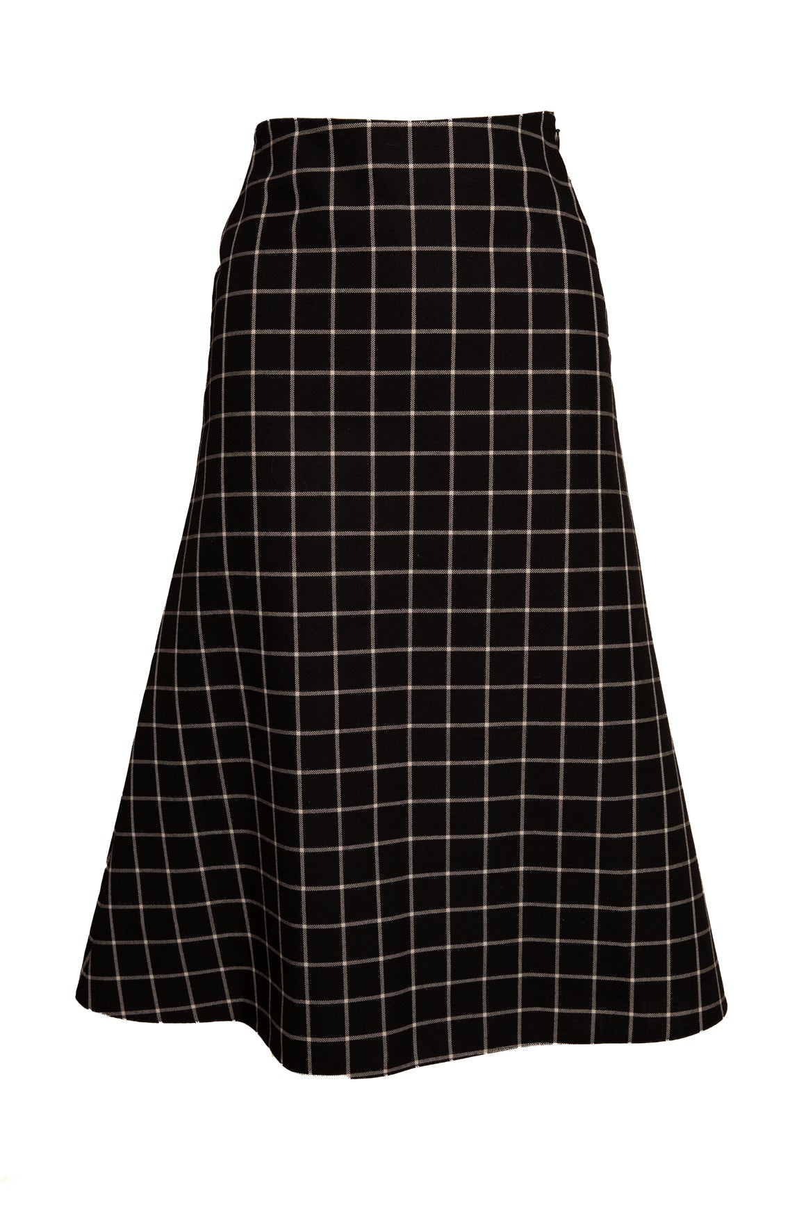 MARNI Grid Print Maxi Skirt (Sz. 4)