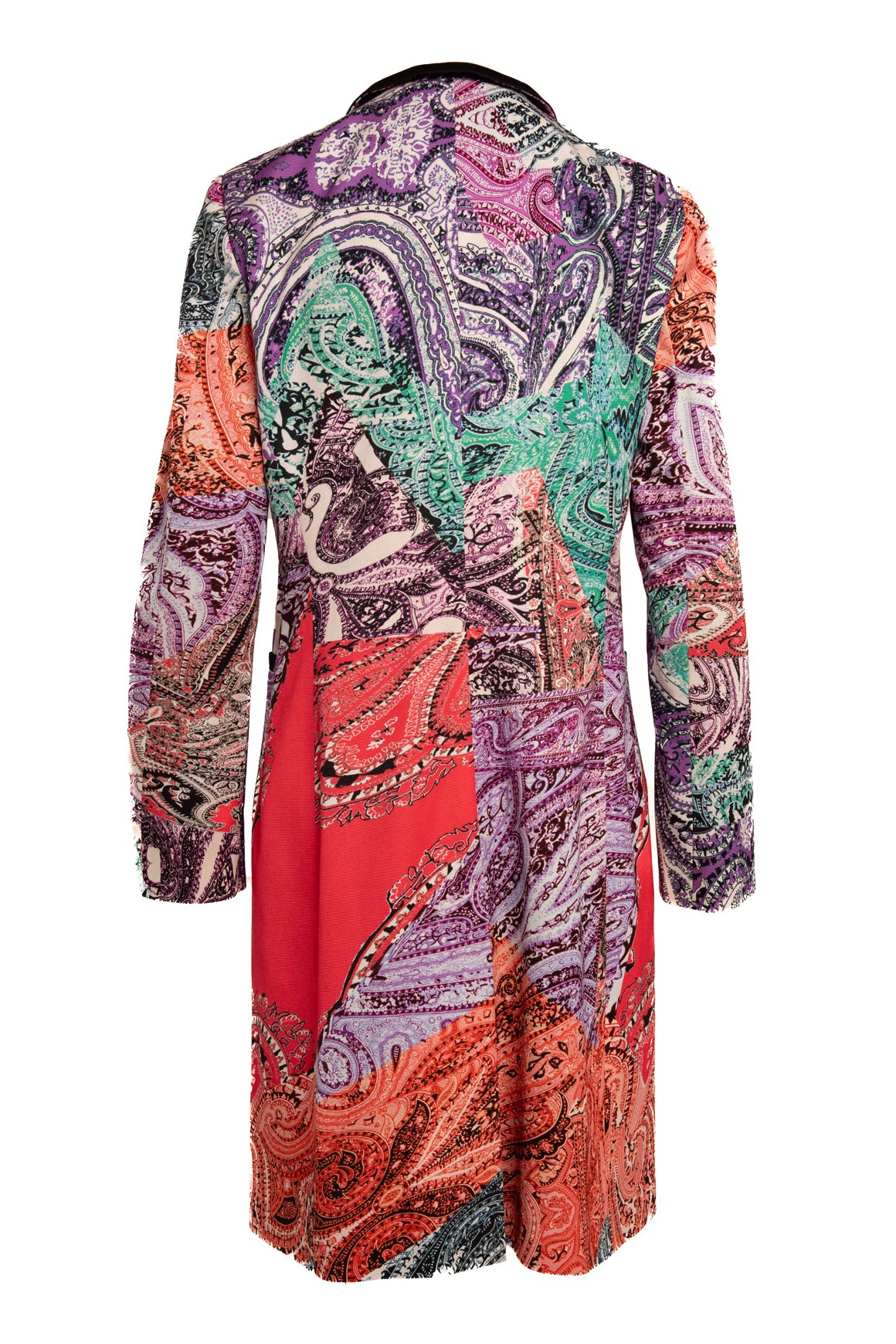 ETRO Paisley Longline Jacket (Sz. 46/10)