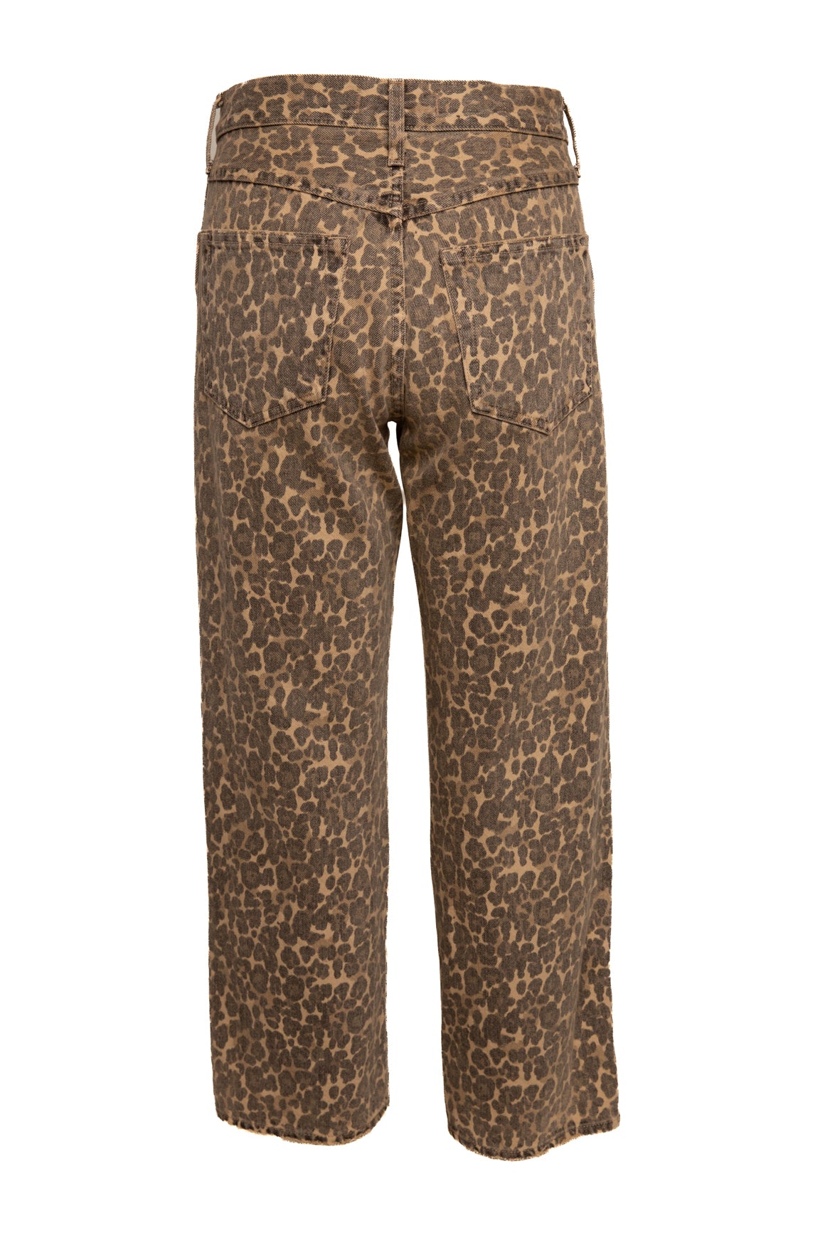 AMO Leopard Print High Waisted Jeans (Sz. 26)