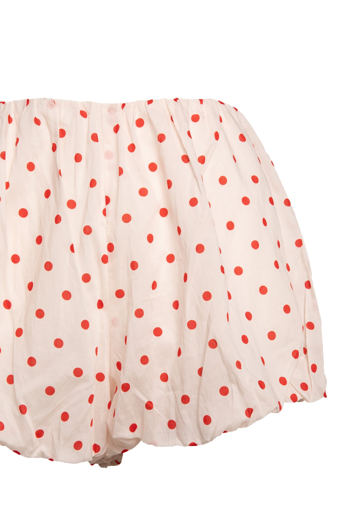 POSSE Red Polka Dot Bloomer Shorts (Sz. M)