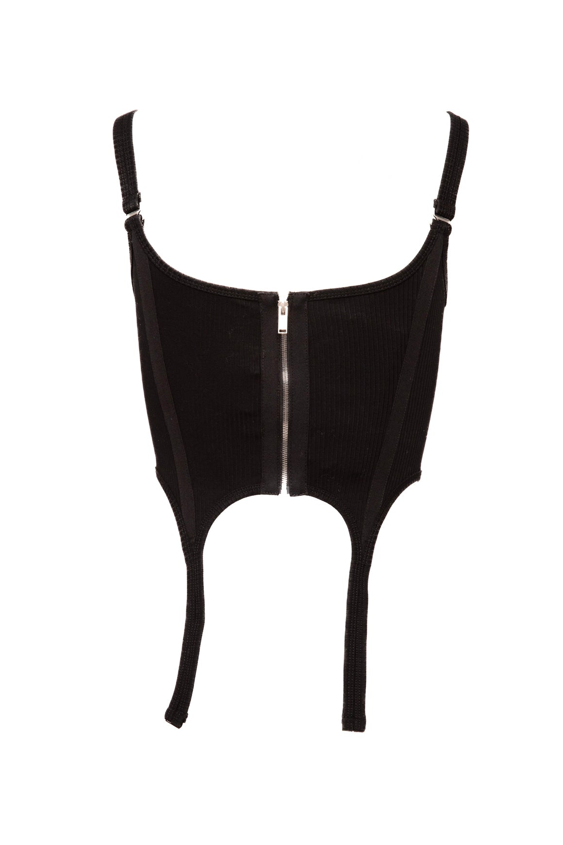 DION LEE Black "Combat Corset Tank" (Sz.XS)