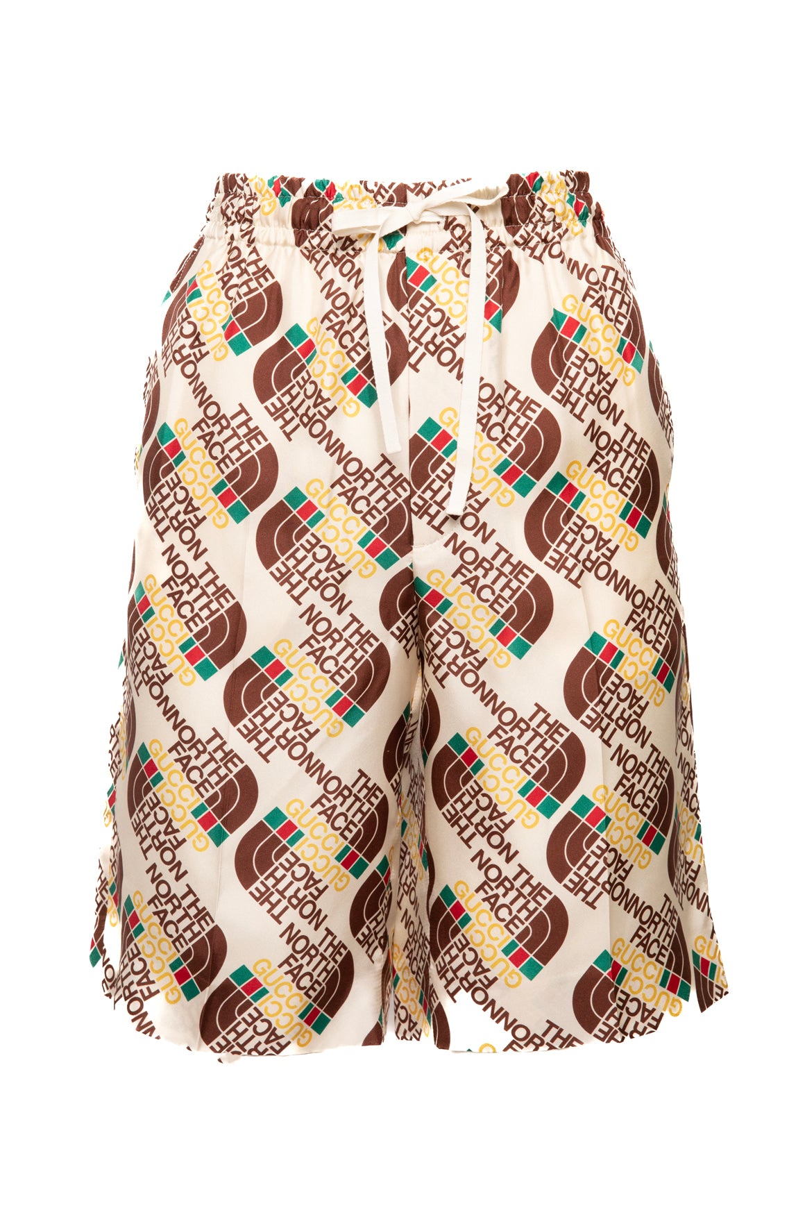 GUCCI X NORTHFACE Logo Silk Shorts (Sz.44/8)