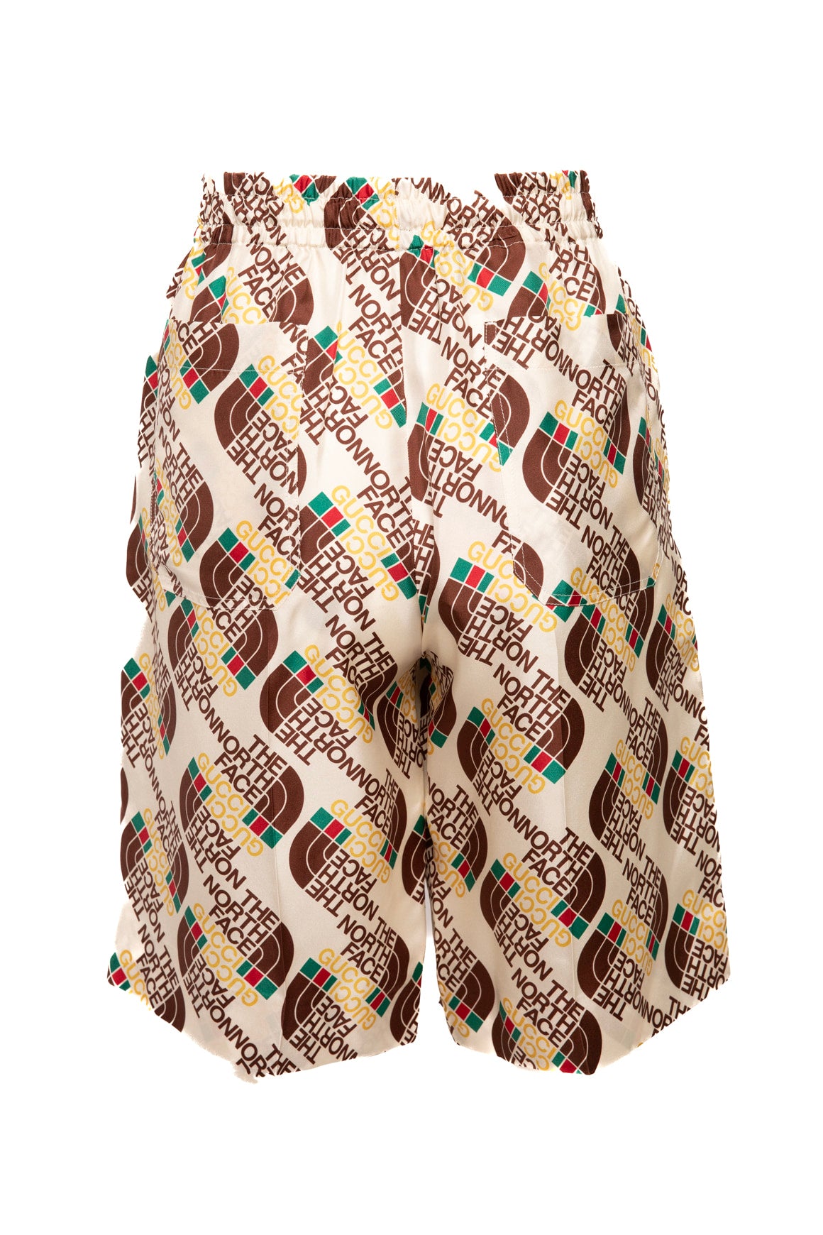 GUCCI X NORTHFACE Logo Silk Shorts (Sz.44/8)