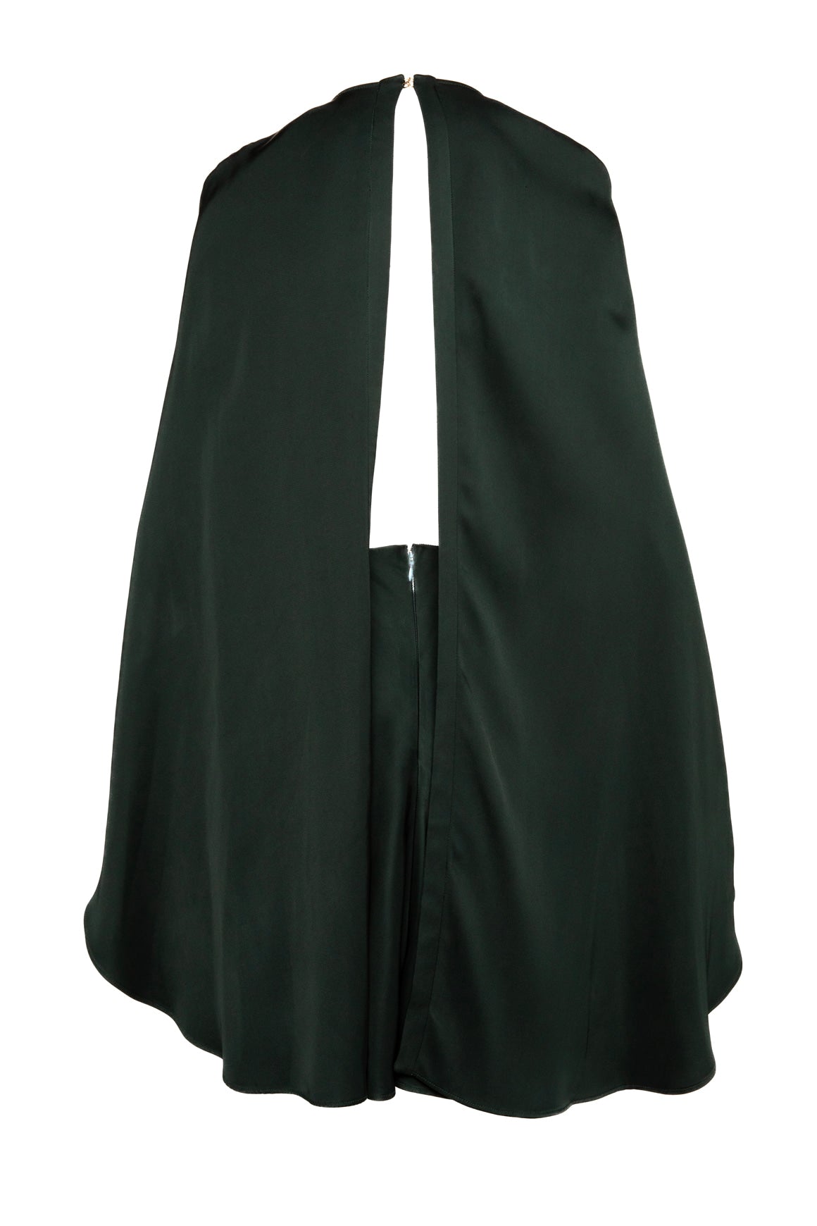 ZIMMERMANN Dark Green Cape Dress (Sz. 1)