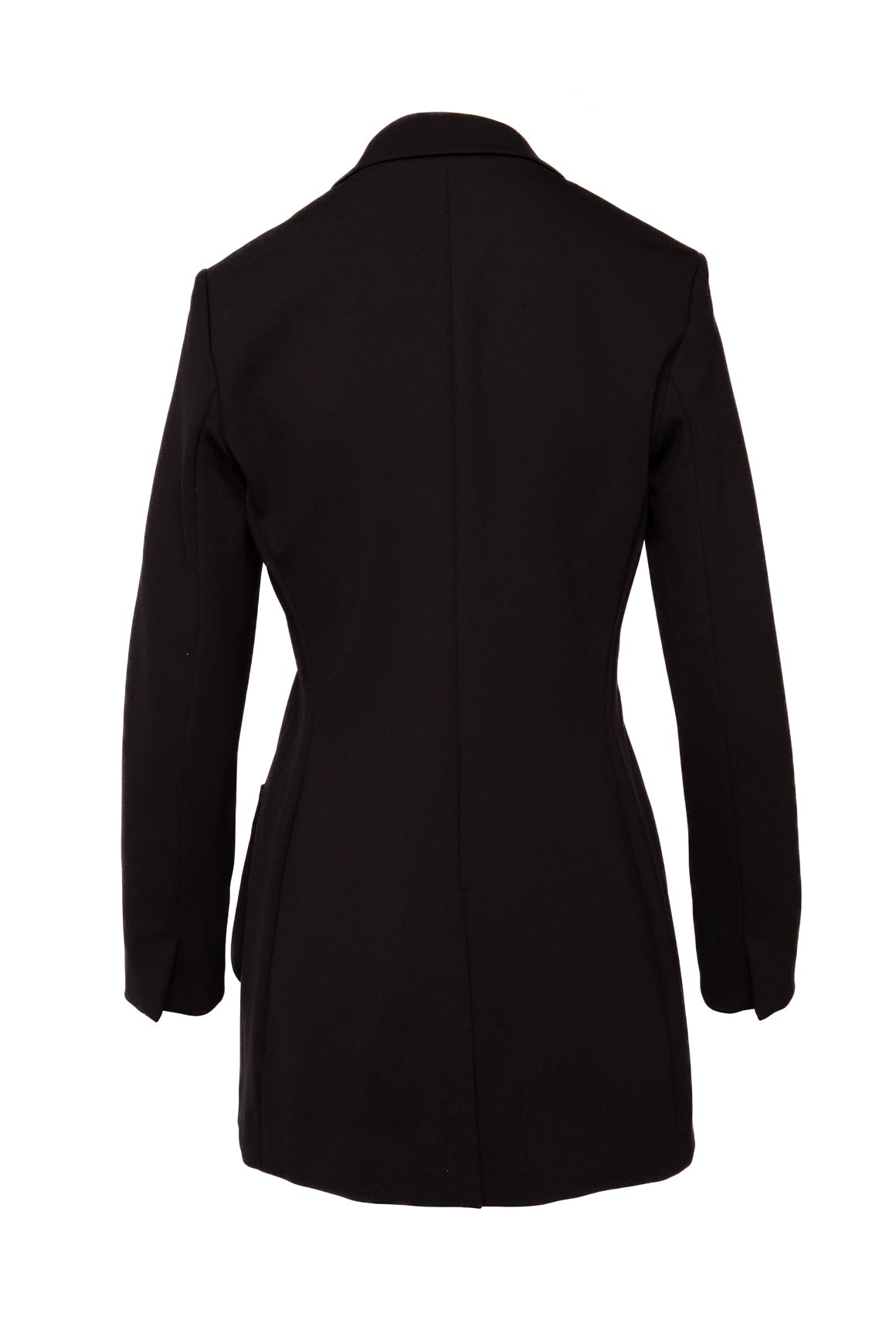 THE ROW Black Scuba Knit Blazer Jacket (Sz. M)