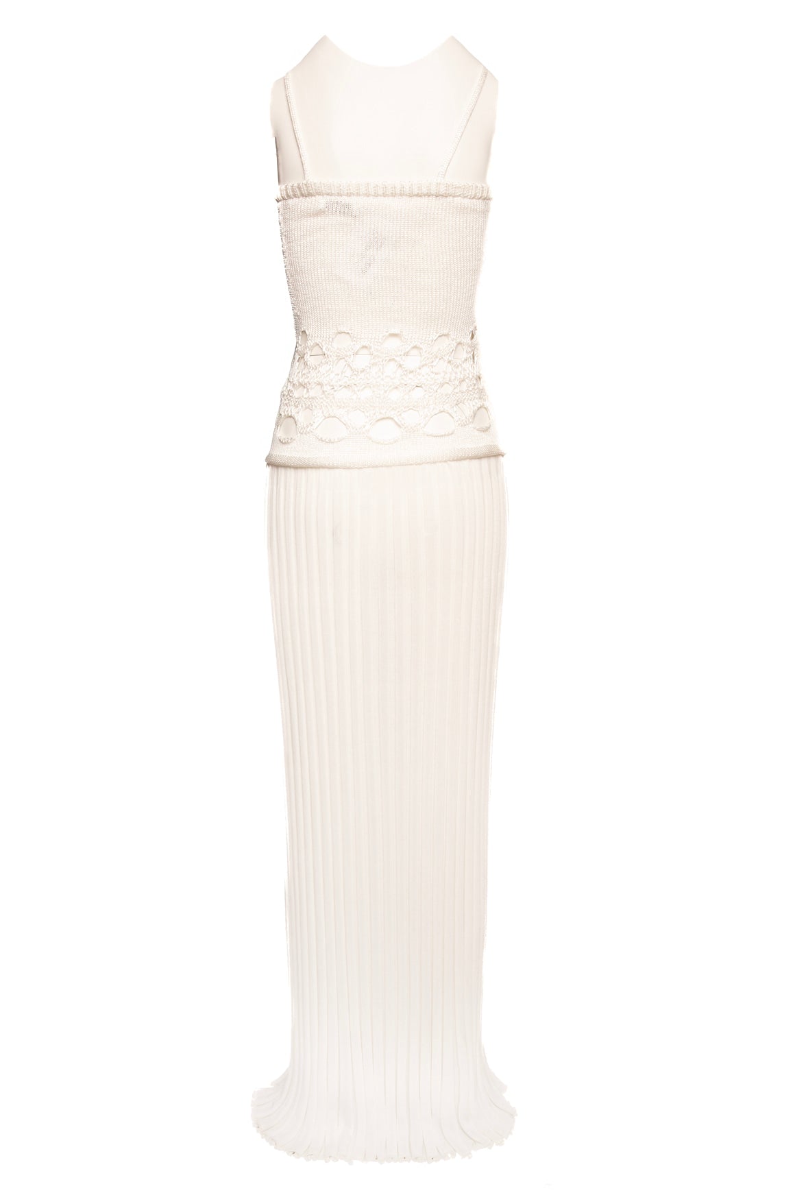 CHRISTOPHER ESBER Crochet Knit Maxi Dress (Sz. XS)