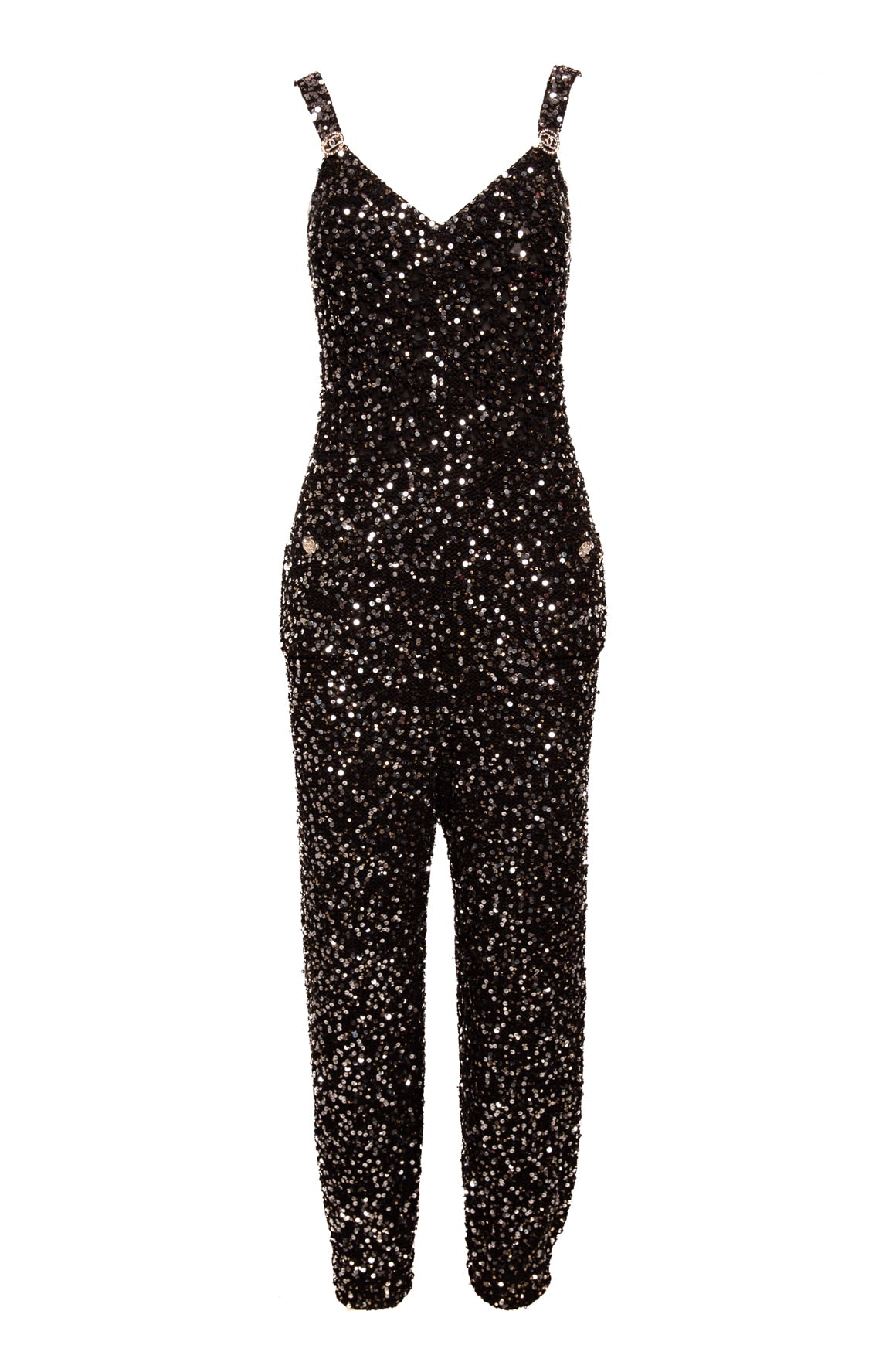 CHANEL Knit Sequin Jumpsuit (Sz. 34/2)