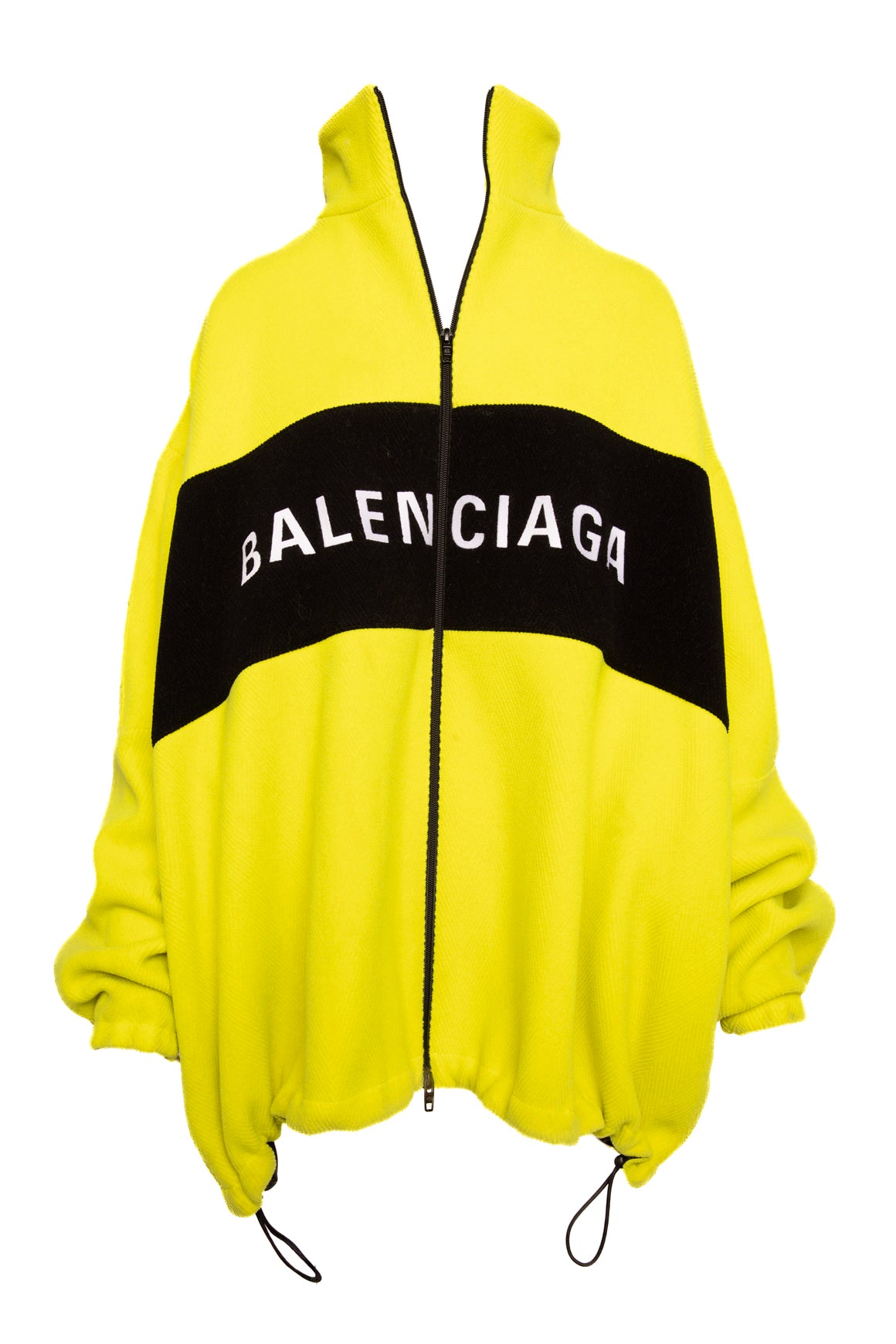 BALENCIAGA Oversized Logo Zip Up Jacket (Sz. 36/4)