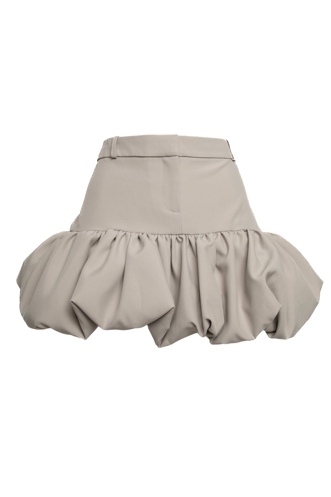 COPERNI Khaki Micro Bubble Skirt (Sz. 8)
