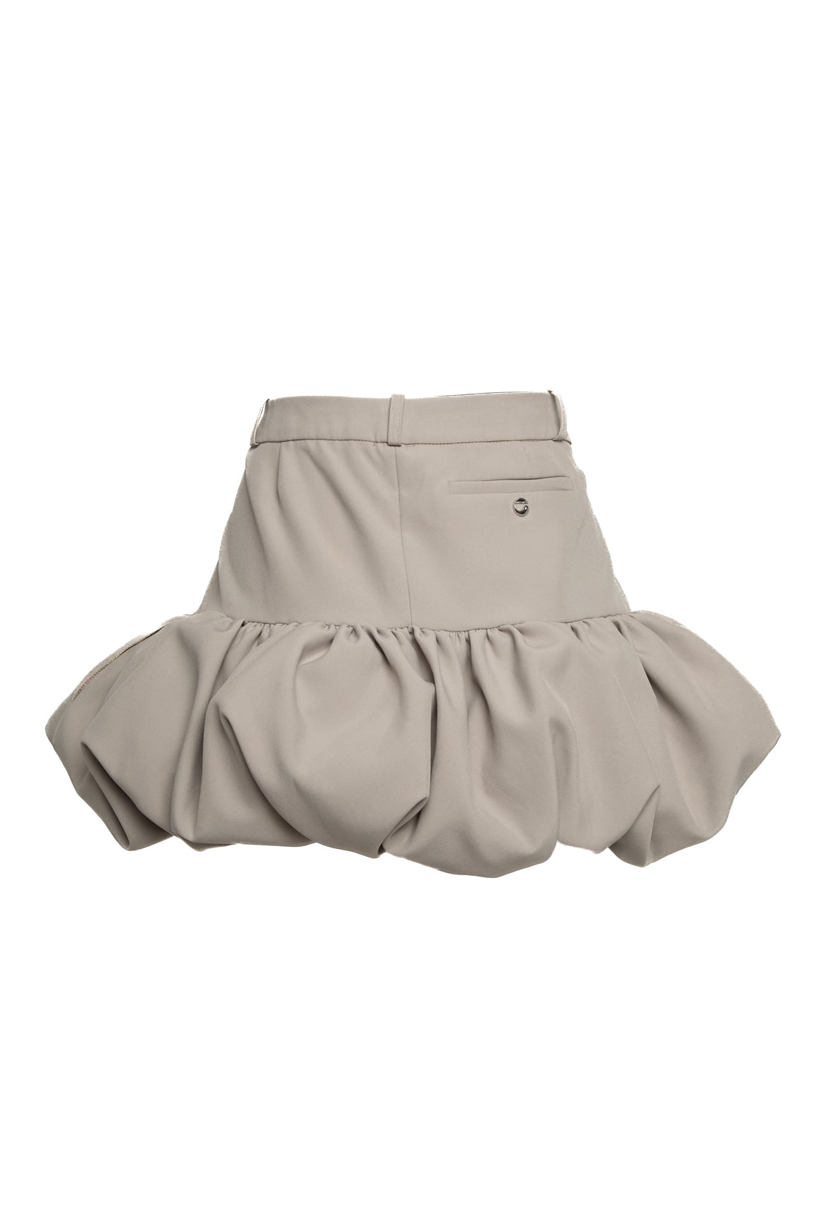 COPERNI Khaki Micro Bubble Skirt (Sz. 8)