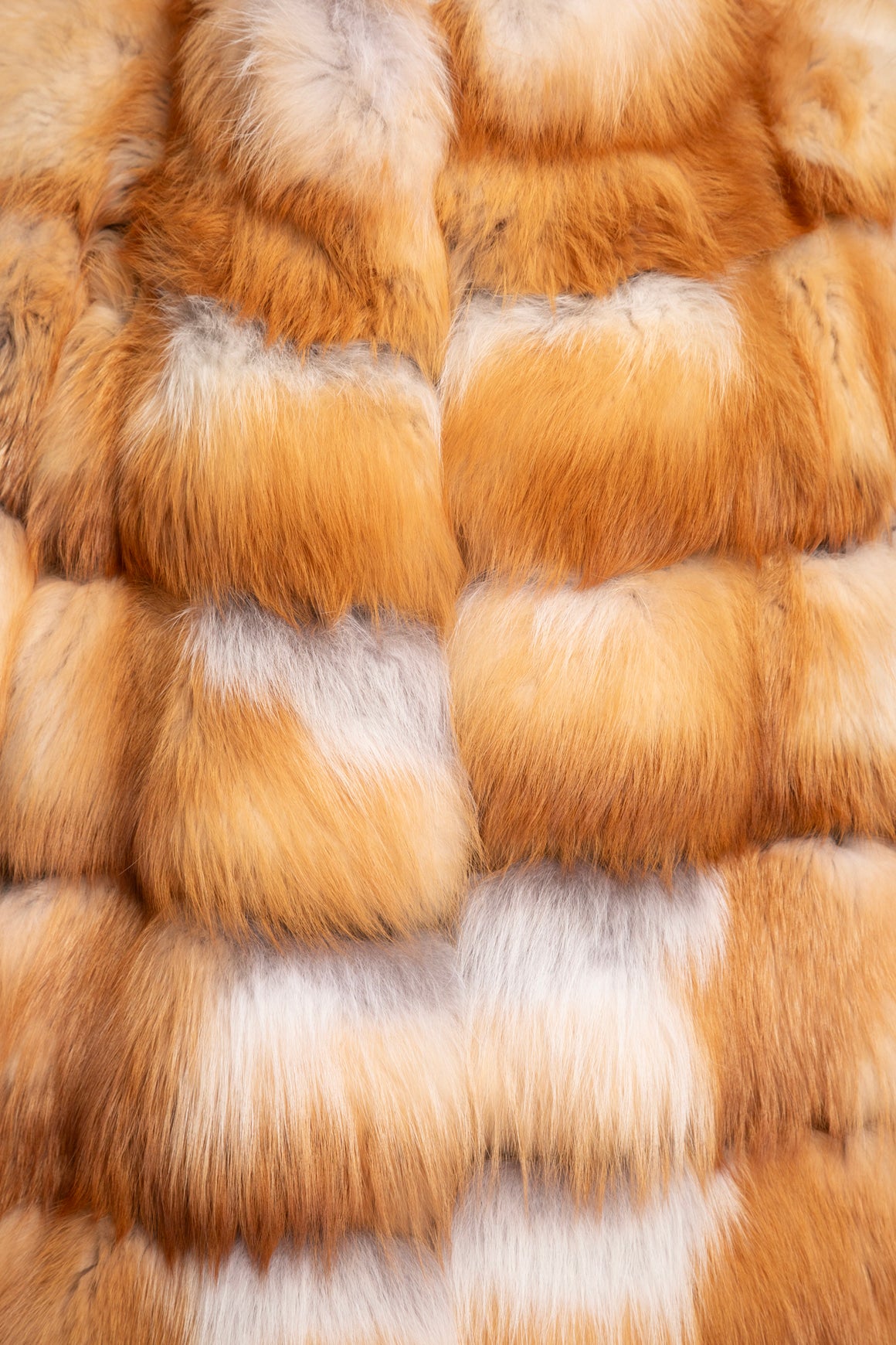 LUCCHESE Red Fox Fur Coat