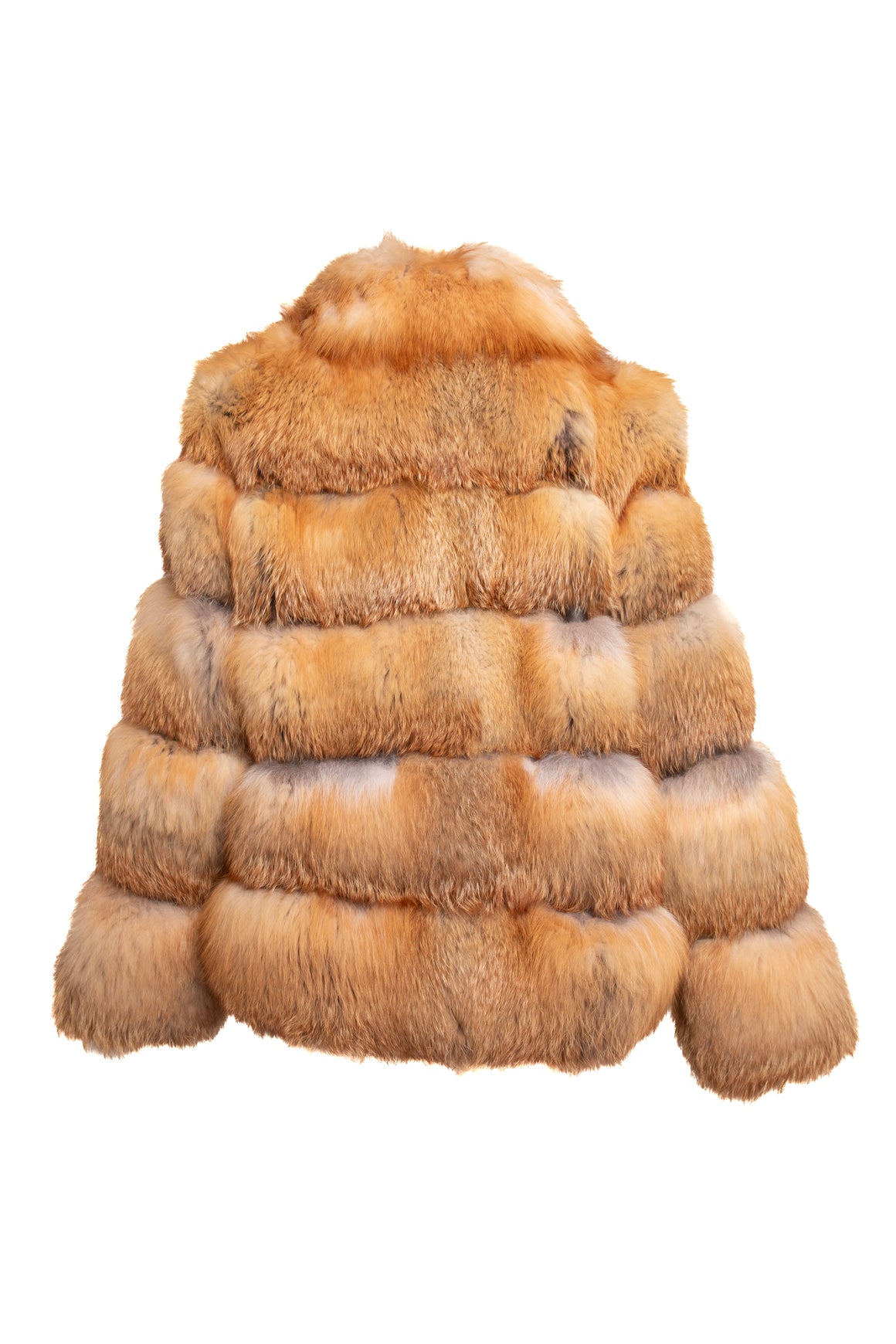 LUCCHESE Red Fox Fur Coat