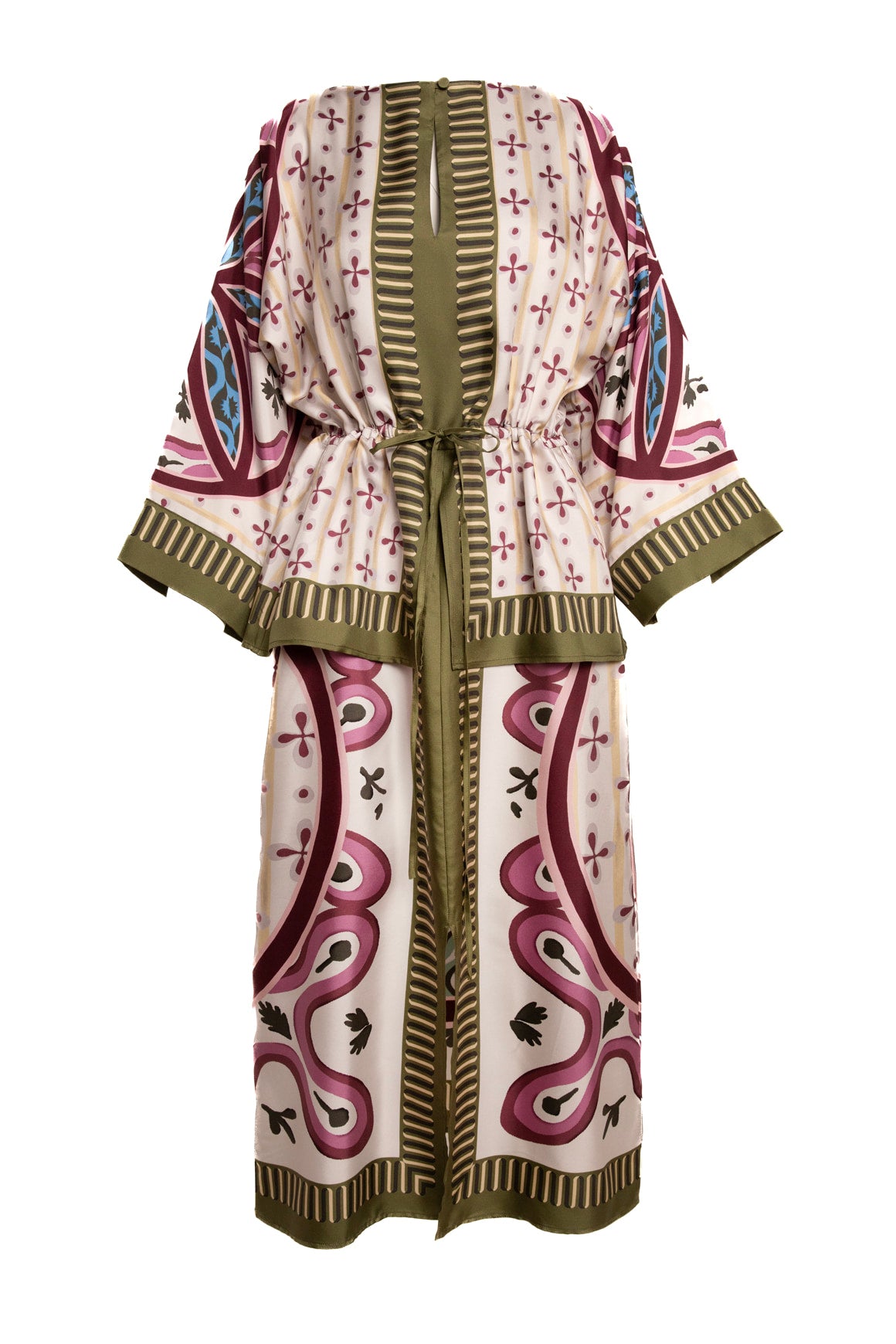 LA DOUBLE J Printed Silk Maxi Dress (Sz. S)