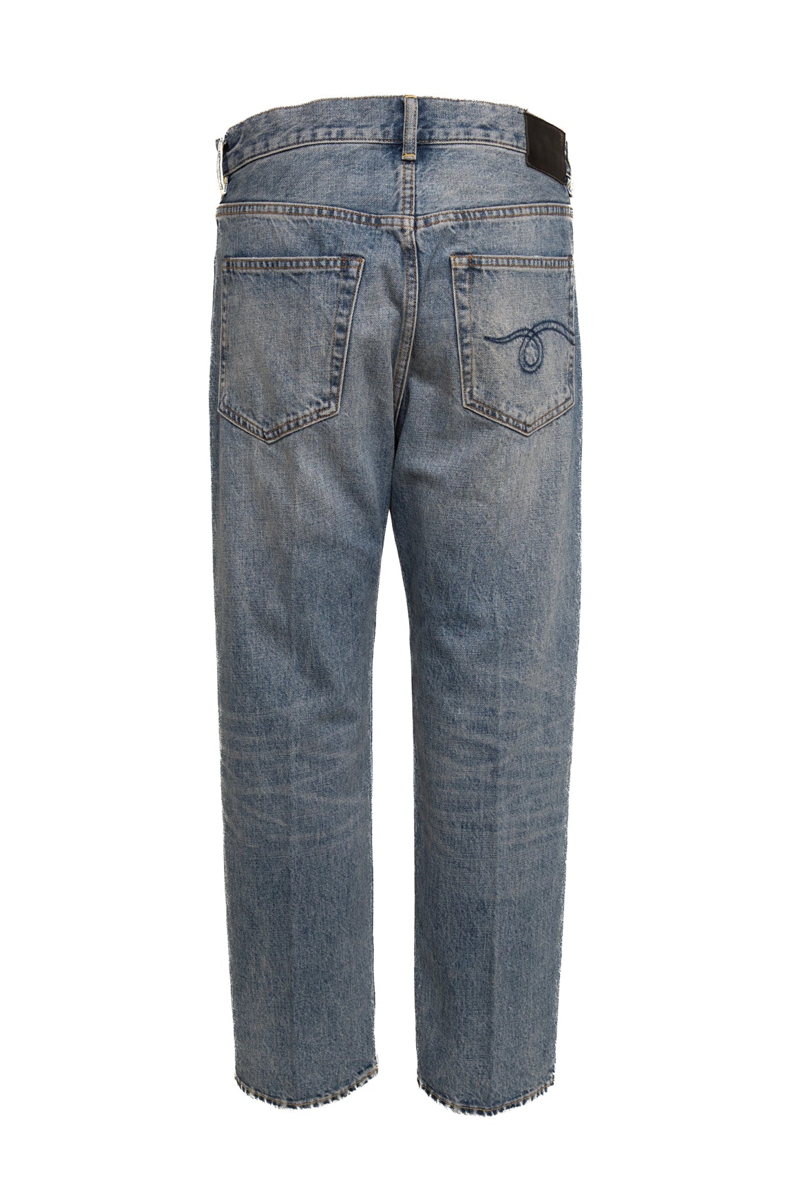 R13 Light Wash "Boyfriend Jeans" (Sz. 27)