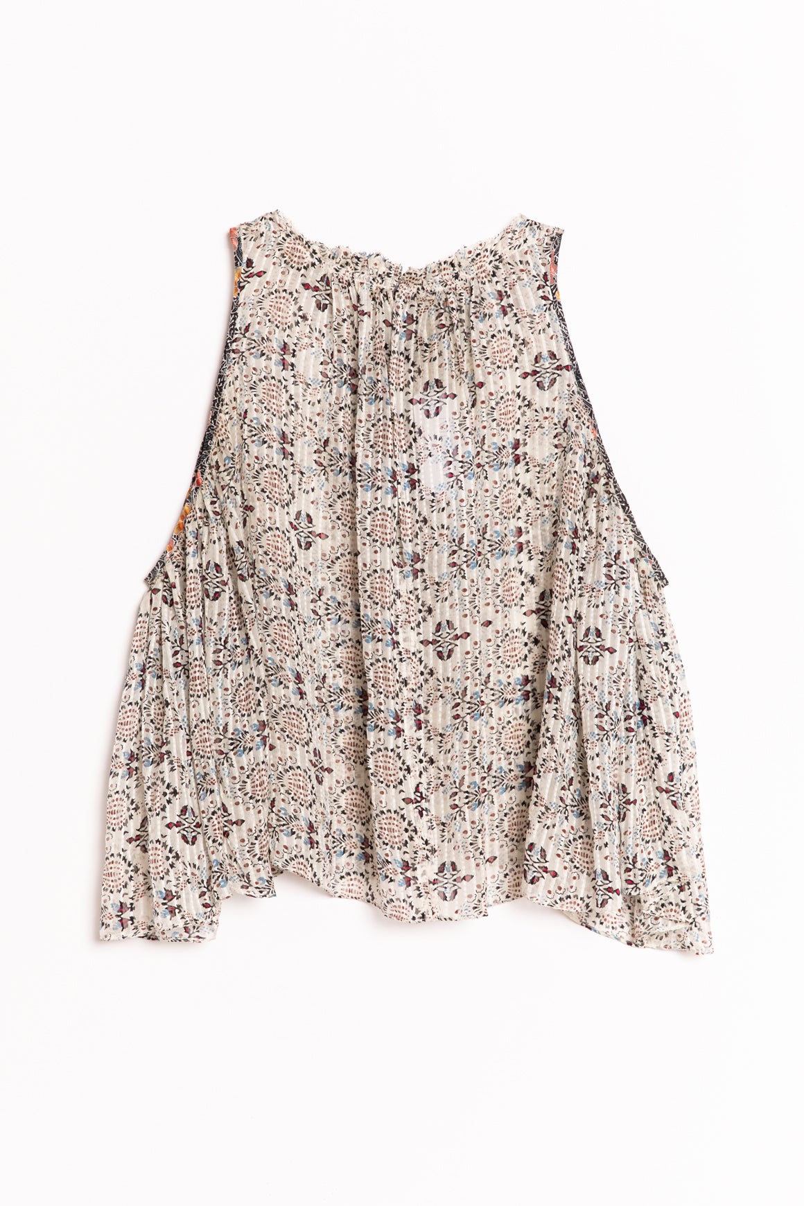 ISABEL MARANT Multicolor Silk Blouse & Skirt Set