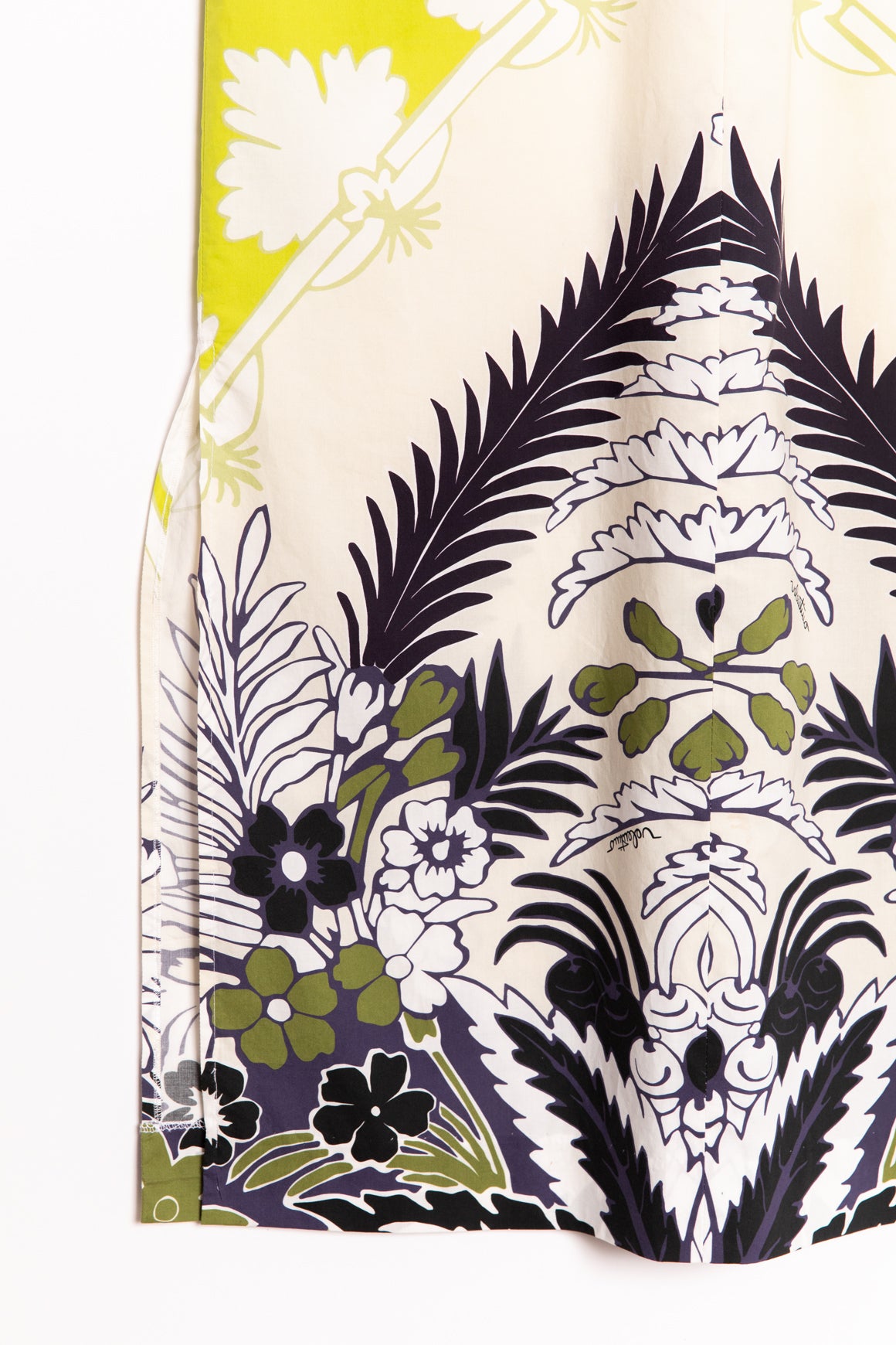 VALENTINO Tropical Print Blouse & Maxi Skirt Set