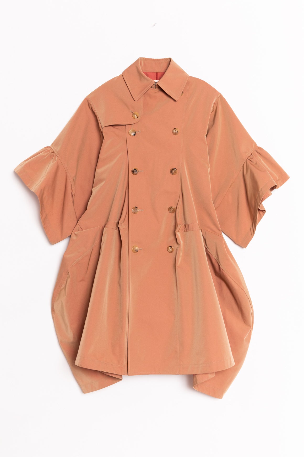 JUNYA WATANABE Pink Abstract Trench Coat
