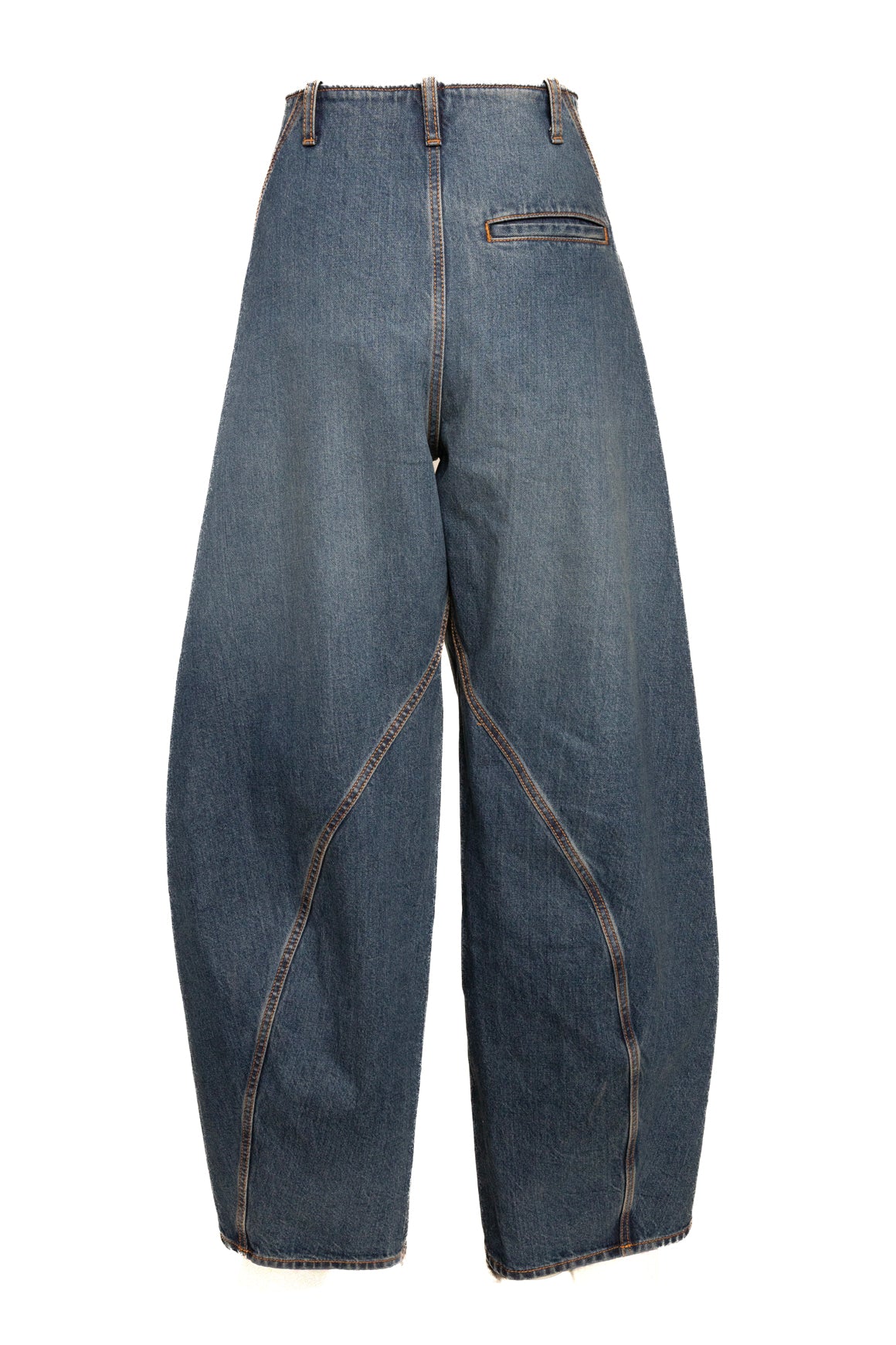 ALAIA Mid Wash Barrel Leg Jeans (Sz. 40/8)