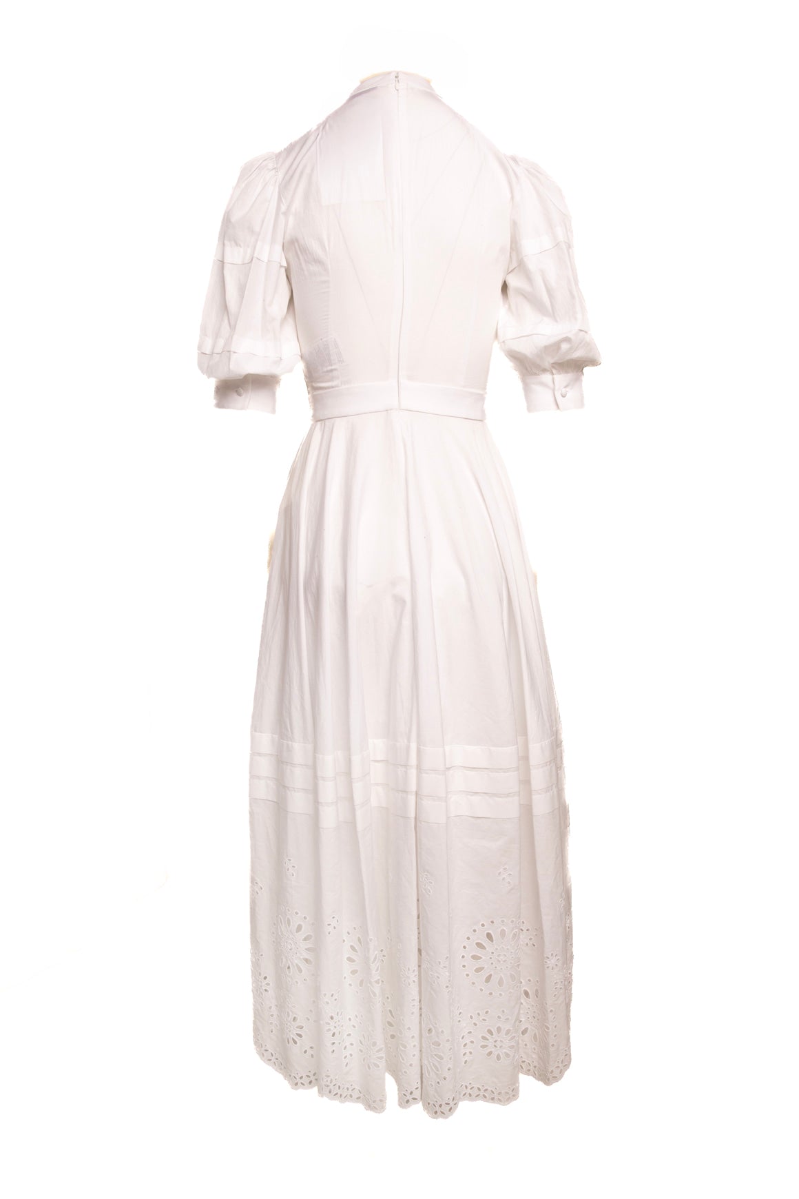 white dress with orange flowers shirley Bredal I dress I Cotton I Blossom Breeze dress