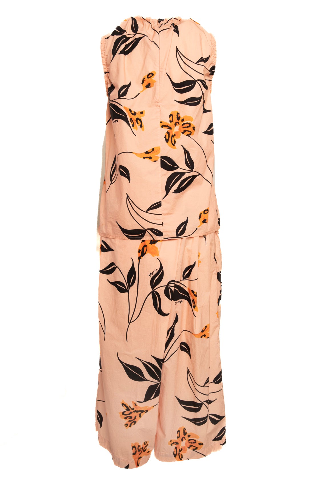 MARNI Floral Print Blouse + Wide Leg Pant Set (Sz. S)