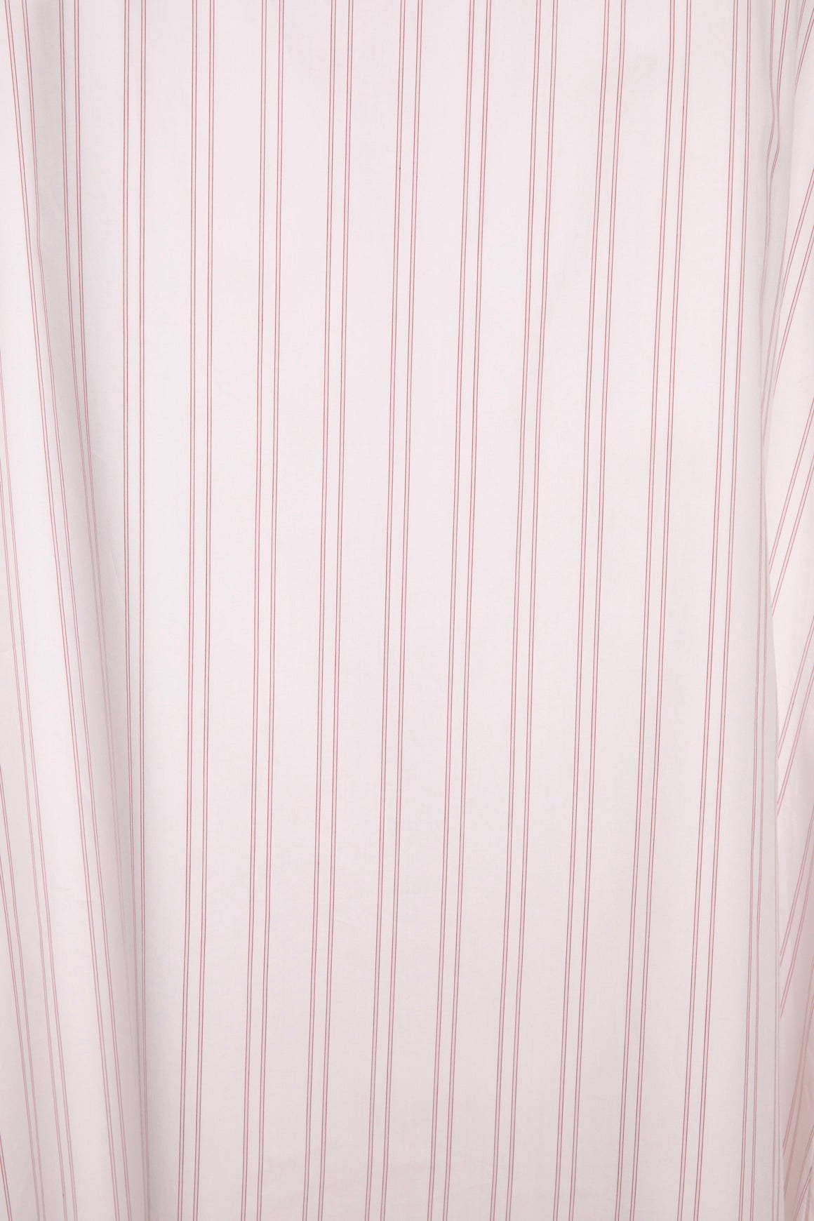 TWP White & Red Pinstripe Cotton Maxi Skirt (Sz. 6)