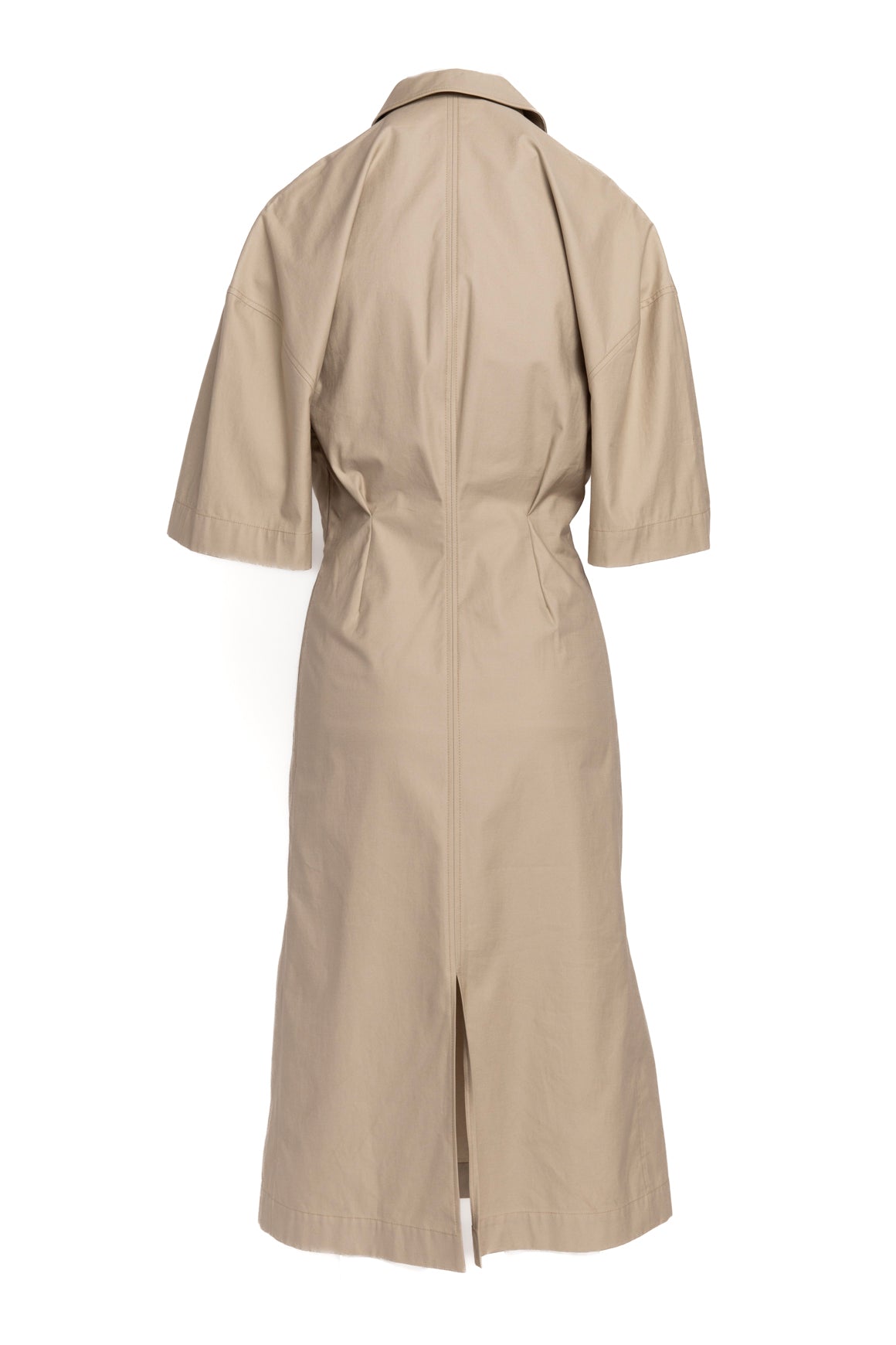 GAUCHERE Khaki "Safina" Shirt Dress (Sz. S)