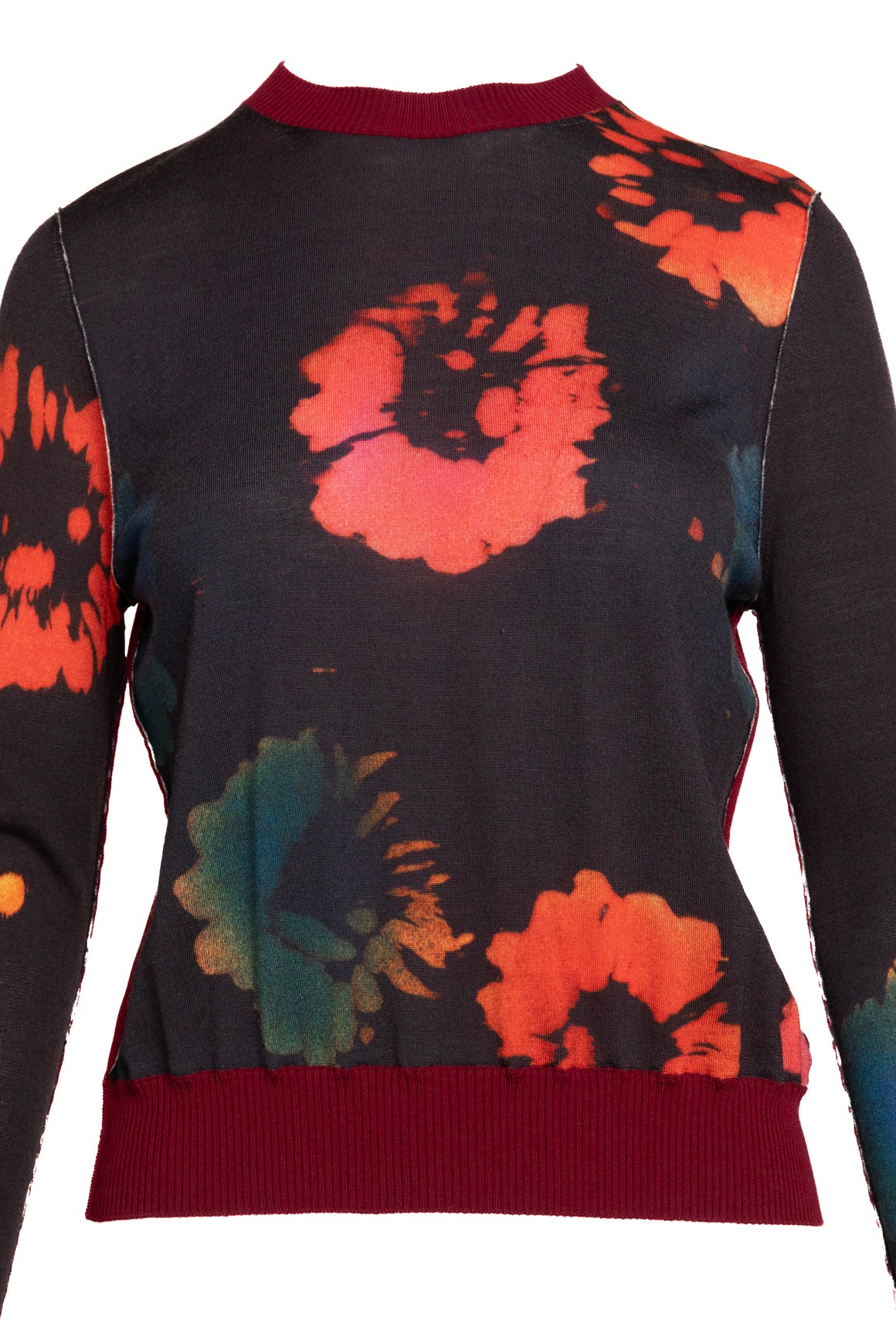 MARNI Floral Knit Sweater (Sz. 38)
