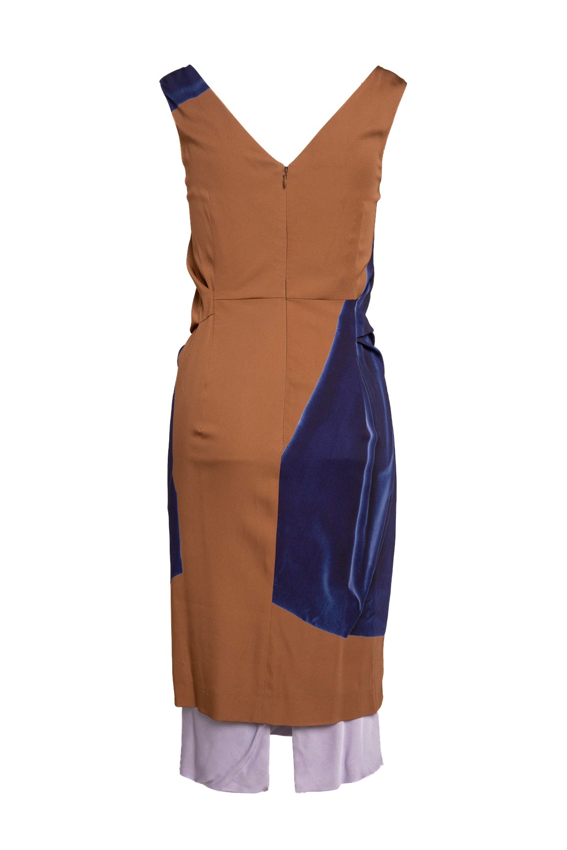DRIES VAN NOTEN Printed Midi Dress (Sz. 34/2)