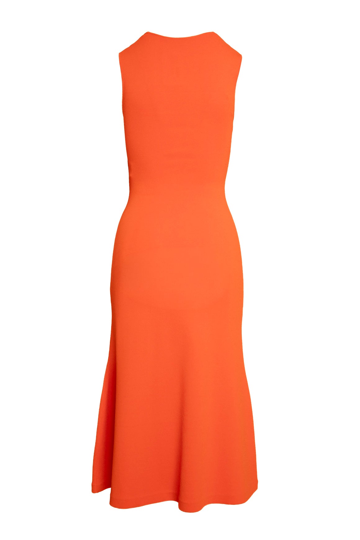 STELLA MCCARTNEY Orange Knit Midi Dress (Sz. 36/0)