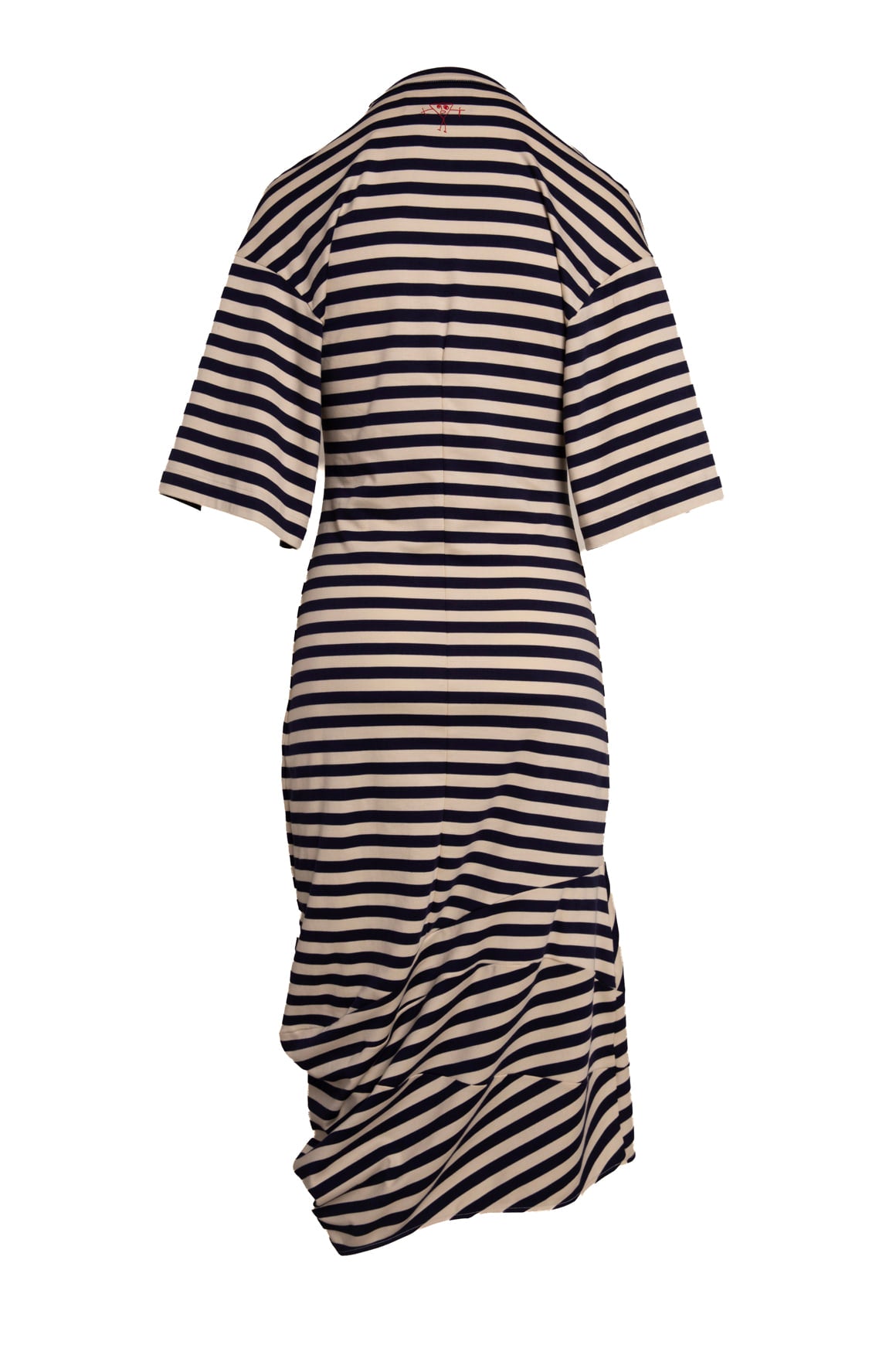 PLAN C Striped Maxi Tee Dress (Sz. 38/2)