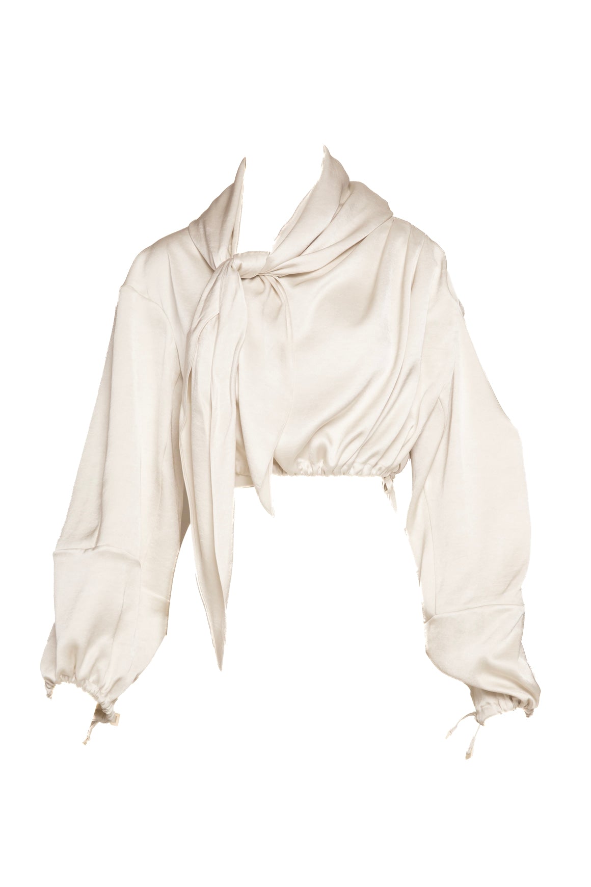 VERONIQUE LEROY Satin Top & Midi Skirt (Sz. XS/S)