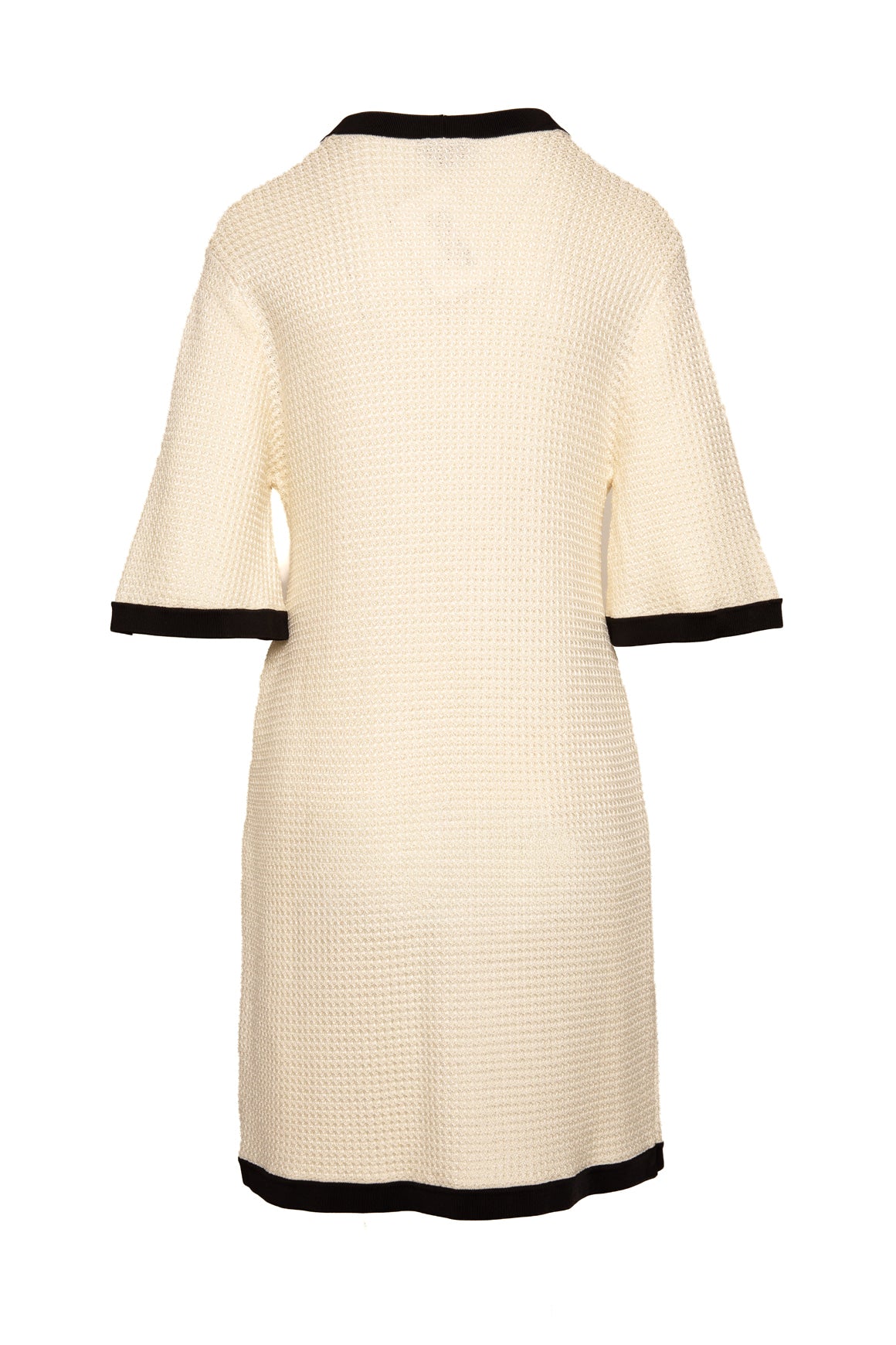 CHANEL Knit V-Neck Mini Dress (Sz. 42/10)