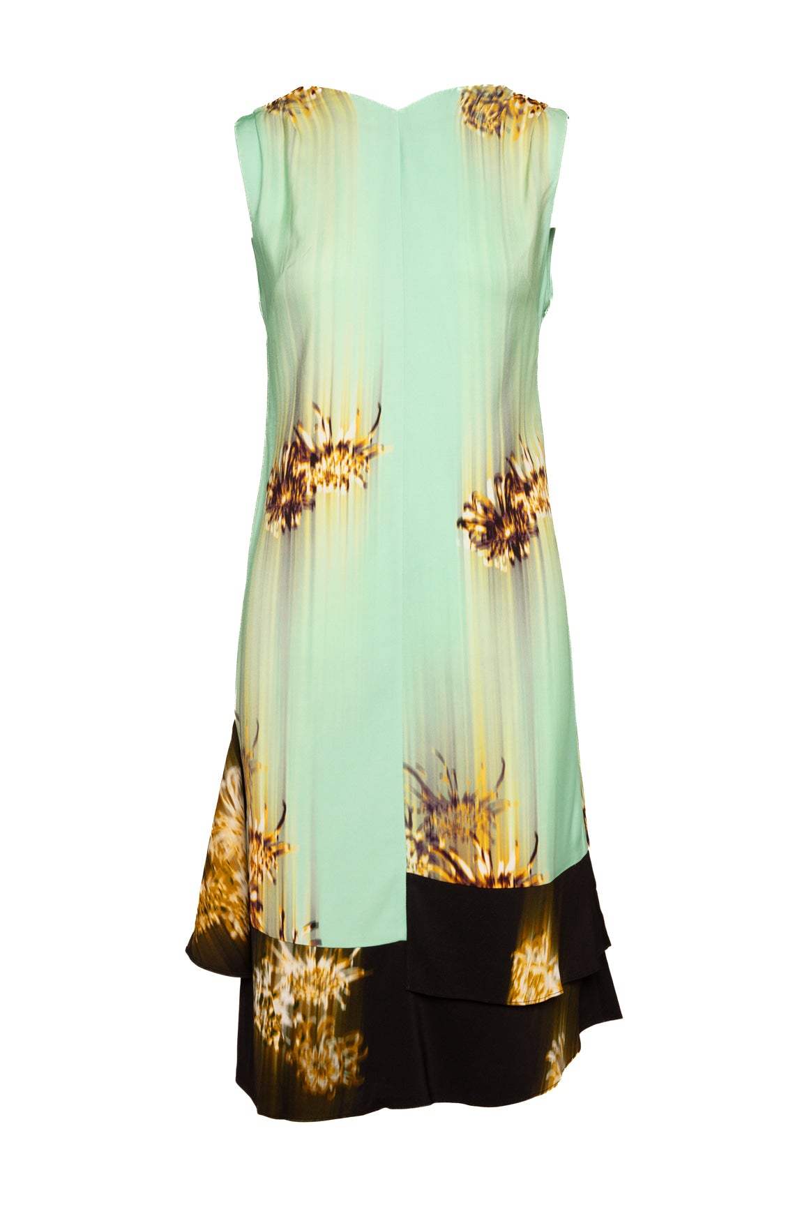 PROENZA SCHOULER Printed Silk Shift Dress (Sz. 4)