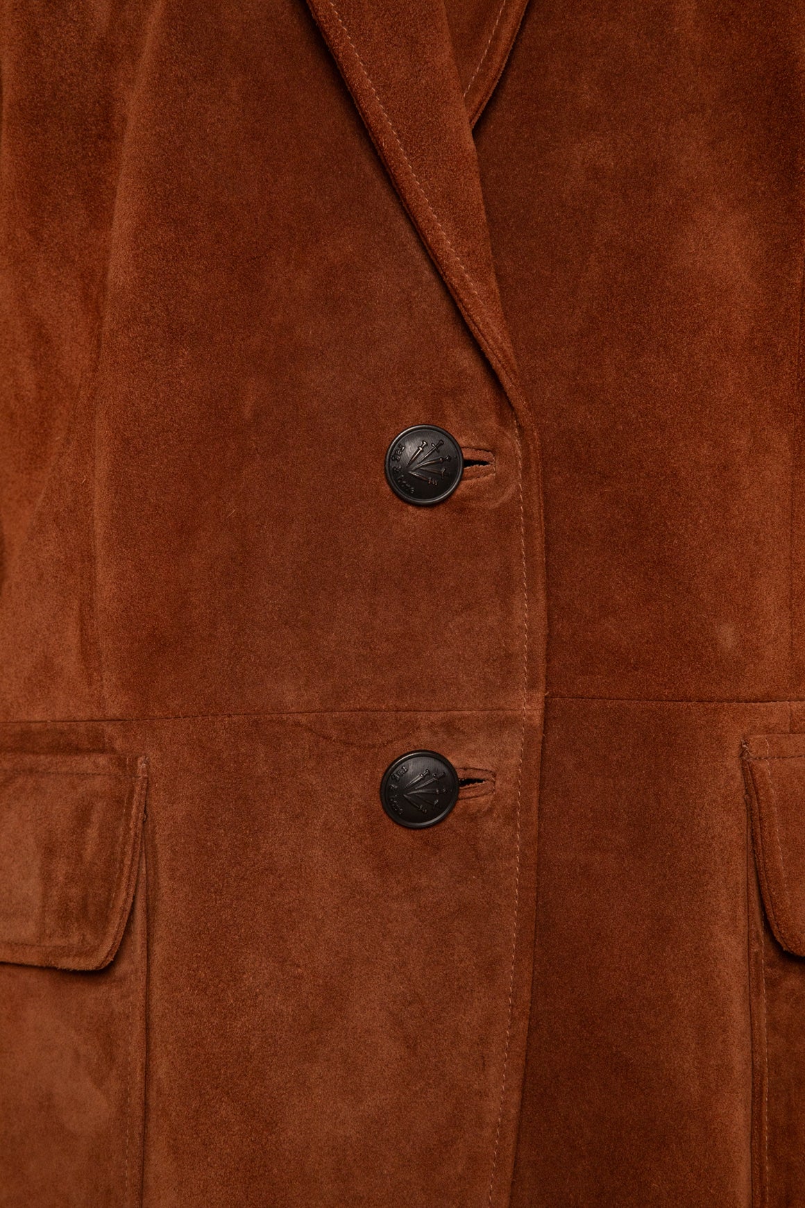 RAG & BONE Suede Longline Blazer (Sz. 6)