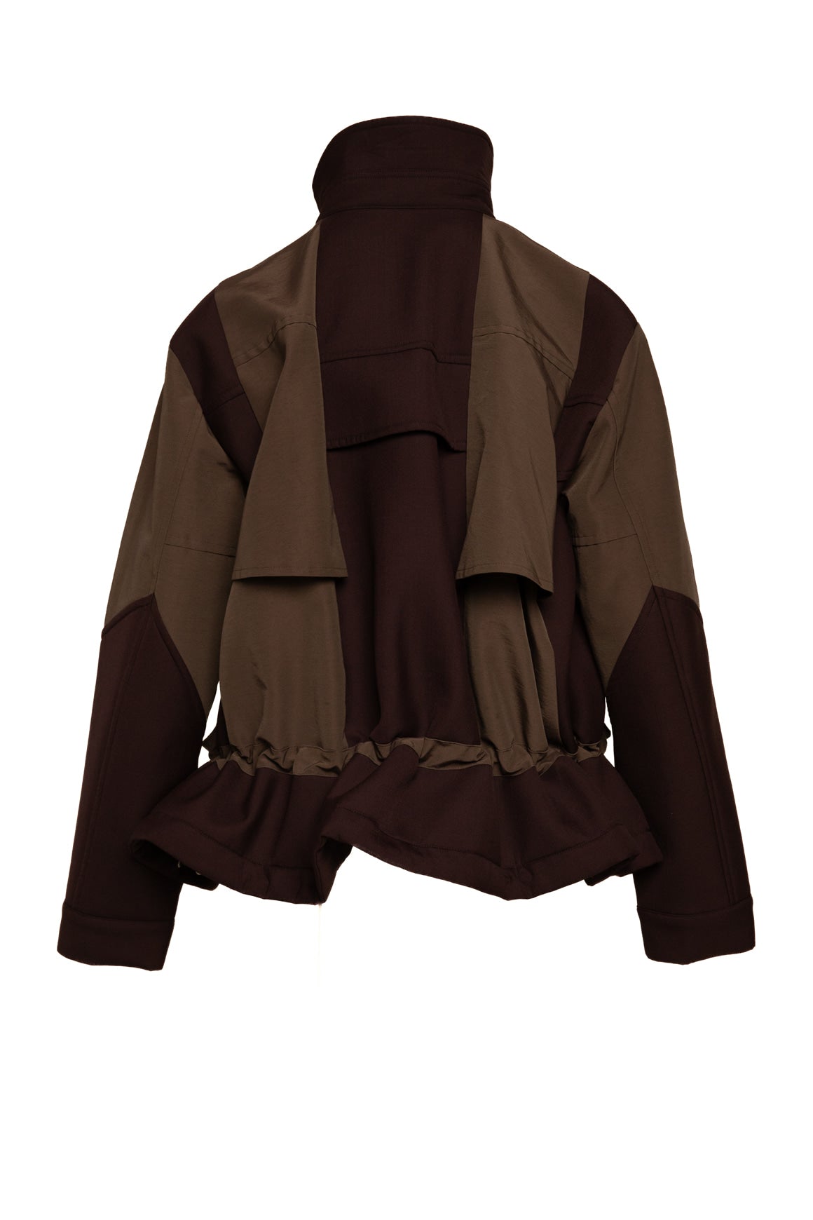 SACAI Brown & Olive Cargo Pocket Jacket (Sz. 2)